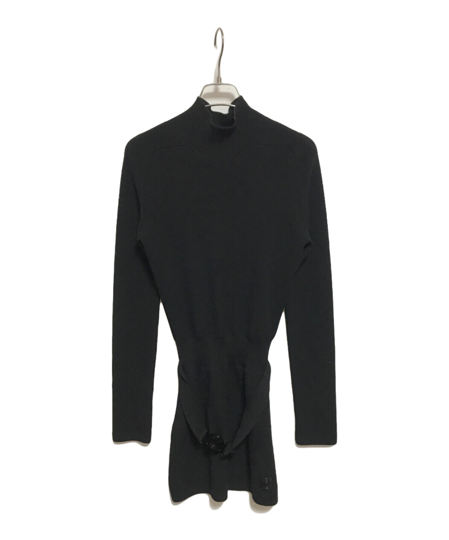 Louis Vuitton ブラックニットワンピース M