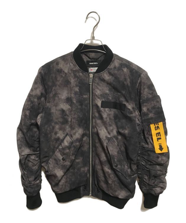 中古・古着通販】DIESEL (ディーゼル) デザインボンバージャケット 