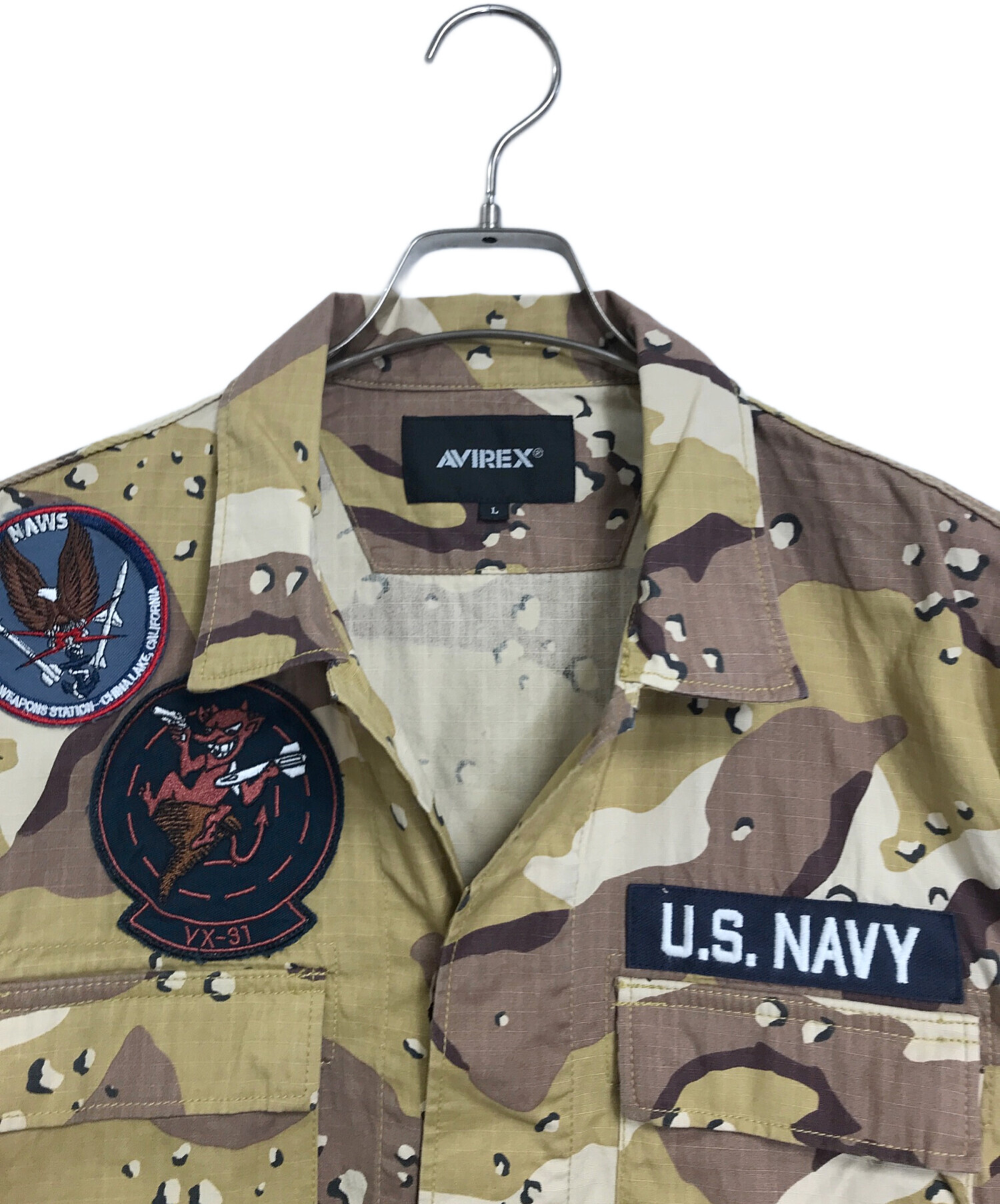 中古・古着通販】AVIREX (アヴィレックス) COTTON RIPSTOP BDU VX-31