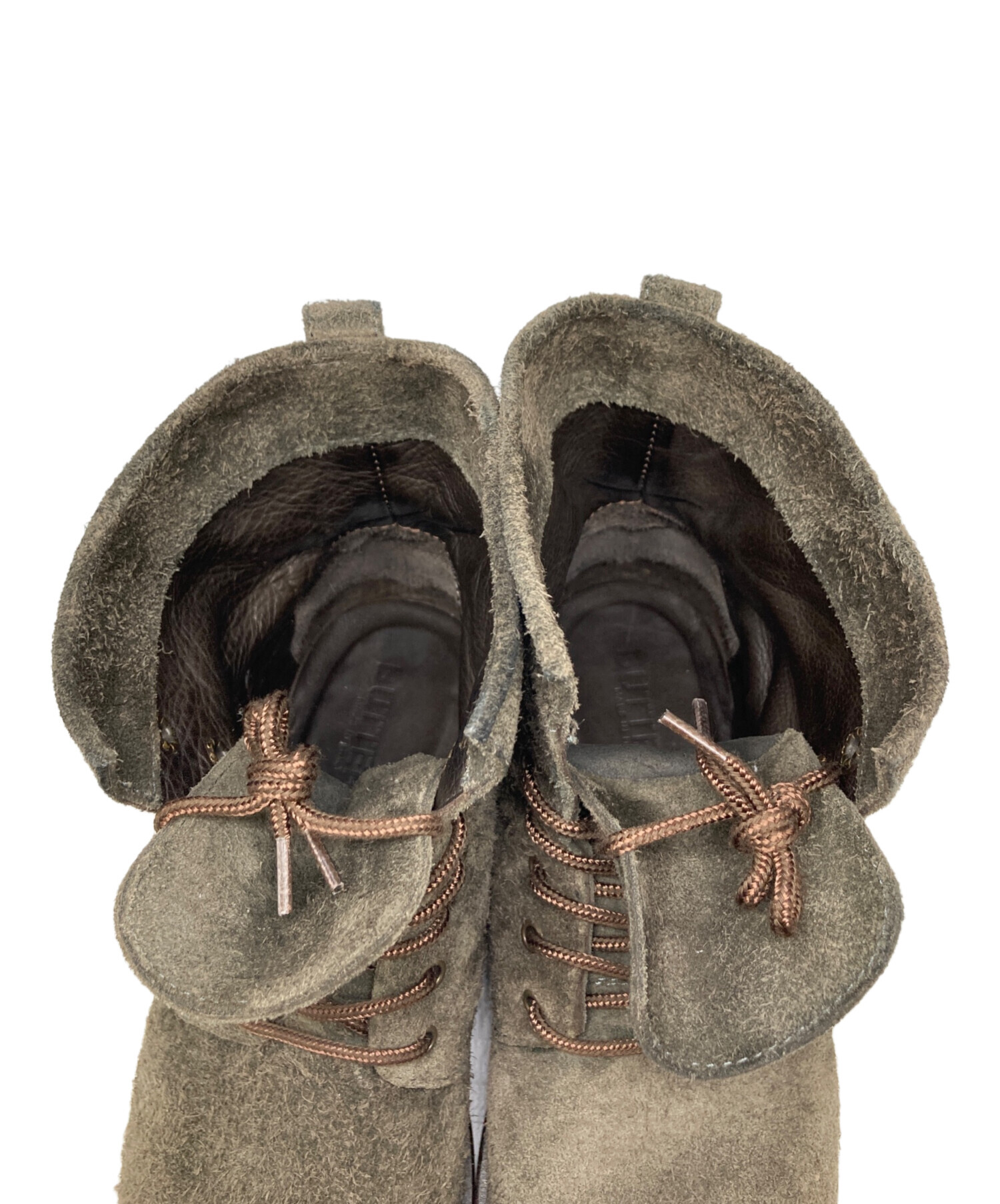 中古・古着通販】BUTTERO (ブッテロ) レースアップブーツ グレー