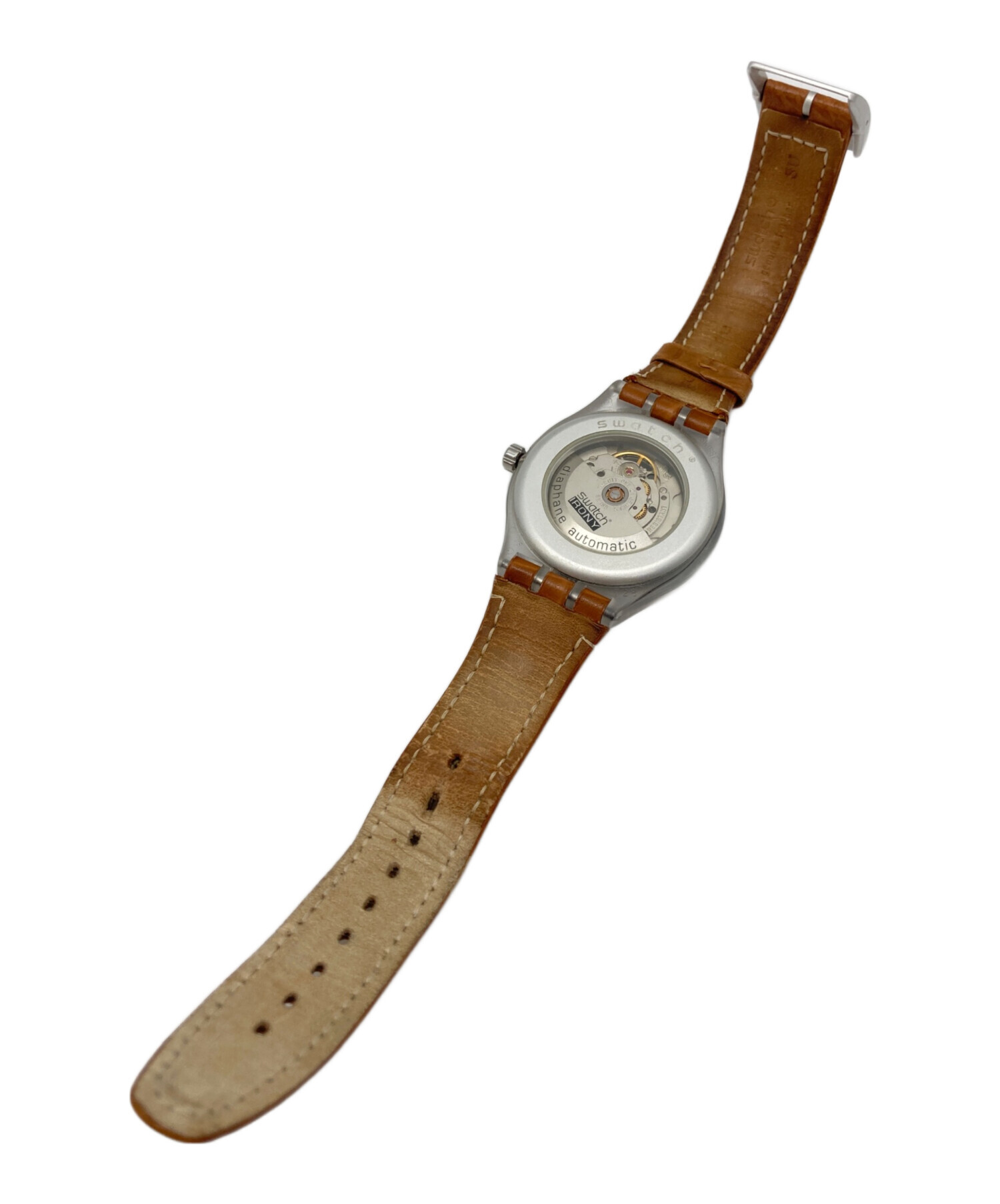 中古・古着通販】SWATCH (スウォッチ) diaphane automatic ホワイト 