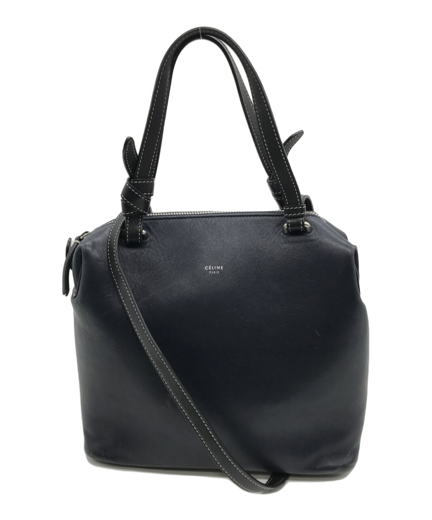 中古・古着通販】CELINE (セリーヌ) ソフトキューブ2WAYバッグ 