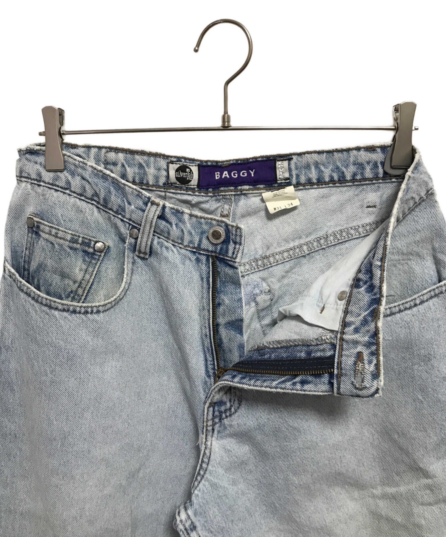 中古・古着通販】LEVI'S (リーバイス) バギージーンズ インディゴ