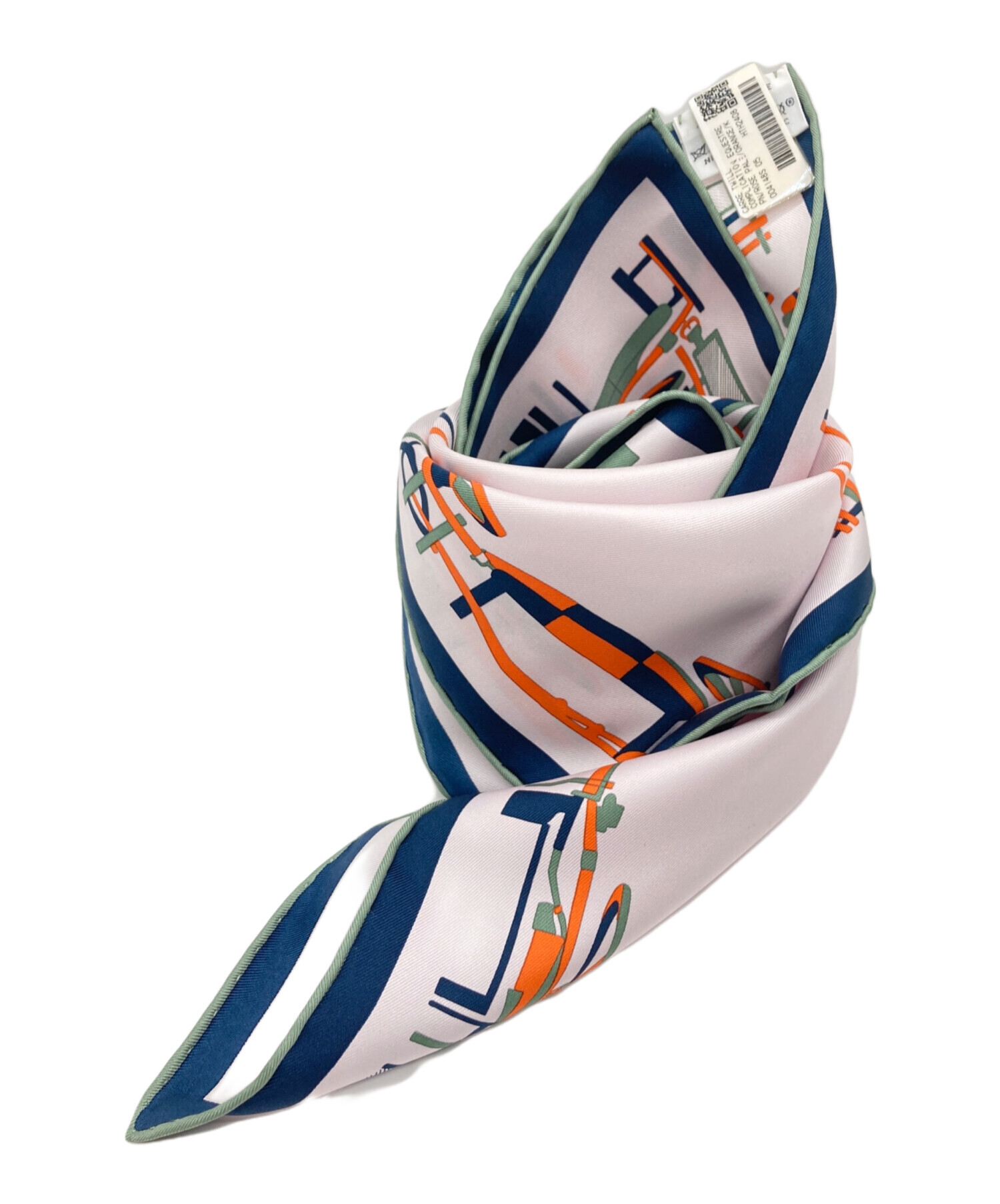 カレ HERMES エルメス カレ90 Complication Equestre シルク スカーフ 