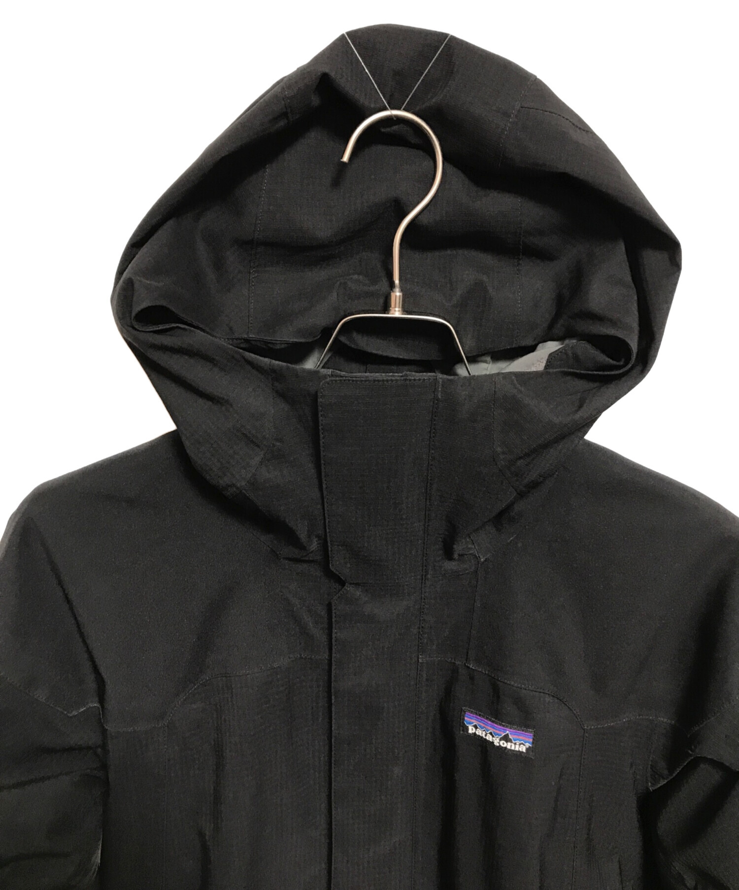 patagonia ブラック フード付きジャケットXSフーディーニJKT patagonia ブラック フード付きジャケット XS patagonia ブラック