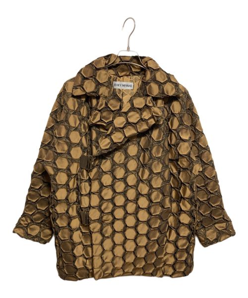ISSEY MIYAKE イッセイミヤケ 3D スチーム ストレッチ ジャケット 極美品 ISSEY MIYAKEイッセイミヤケ スチーム ストレッチ 変形 3D
