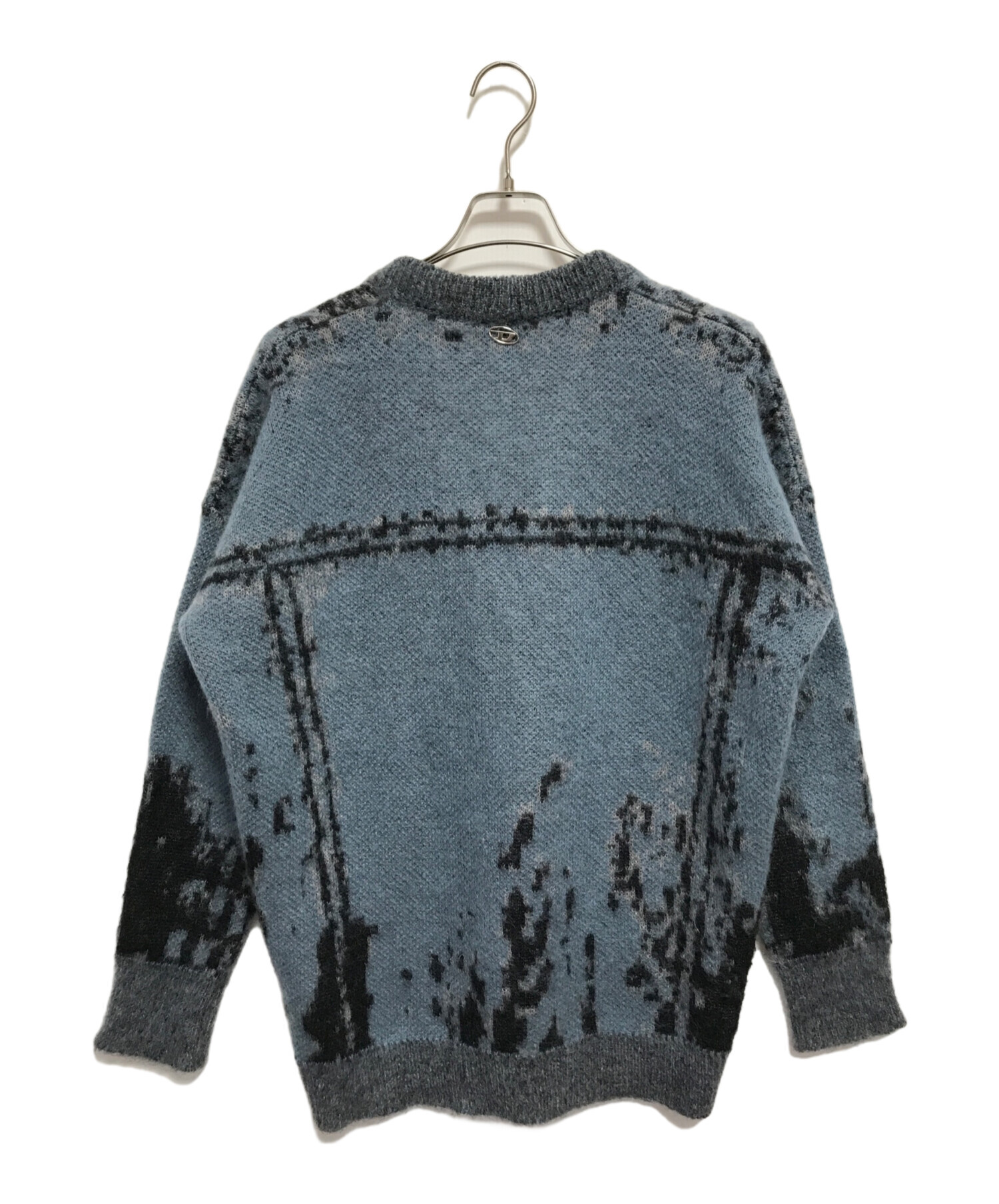 中古・古着通販】DIESEL (ディーゼル) M-RODI ニットカーディガン