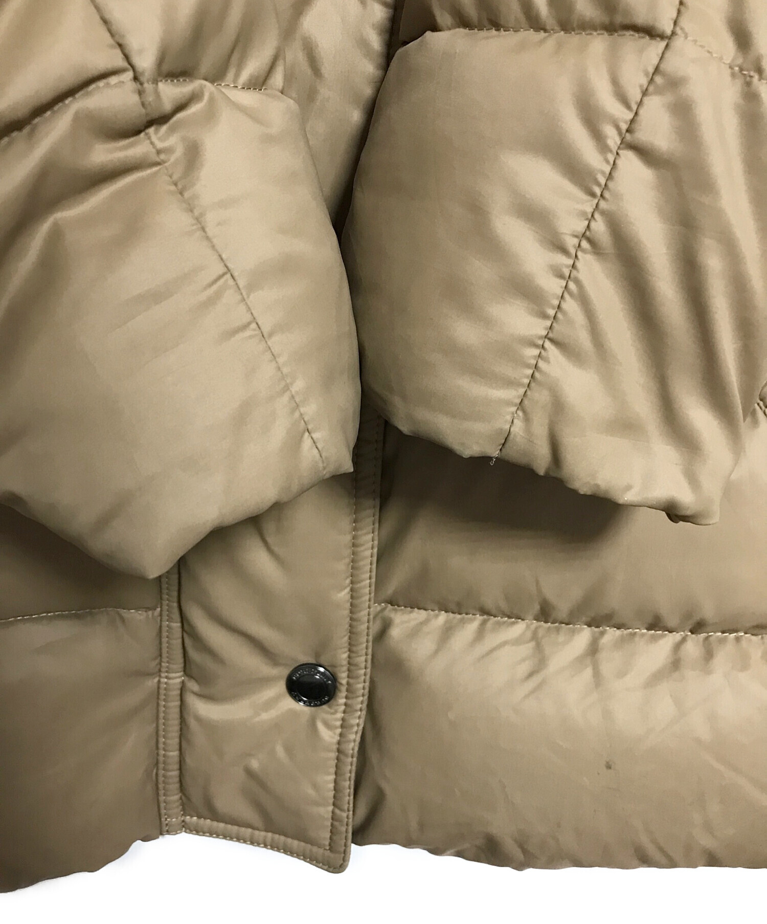 中古・古着通販】BURBERRY (バーバリー) ダウンジャケット ベージュ