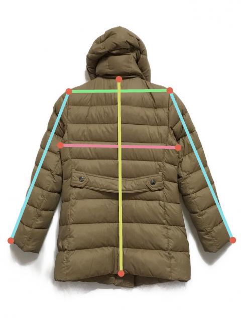 中古・古着通販】BURBERRY (バーバリー) ダウンジャケット ベージュ