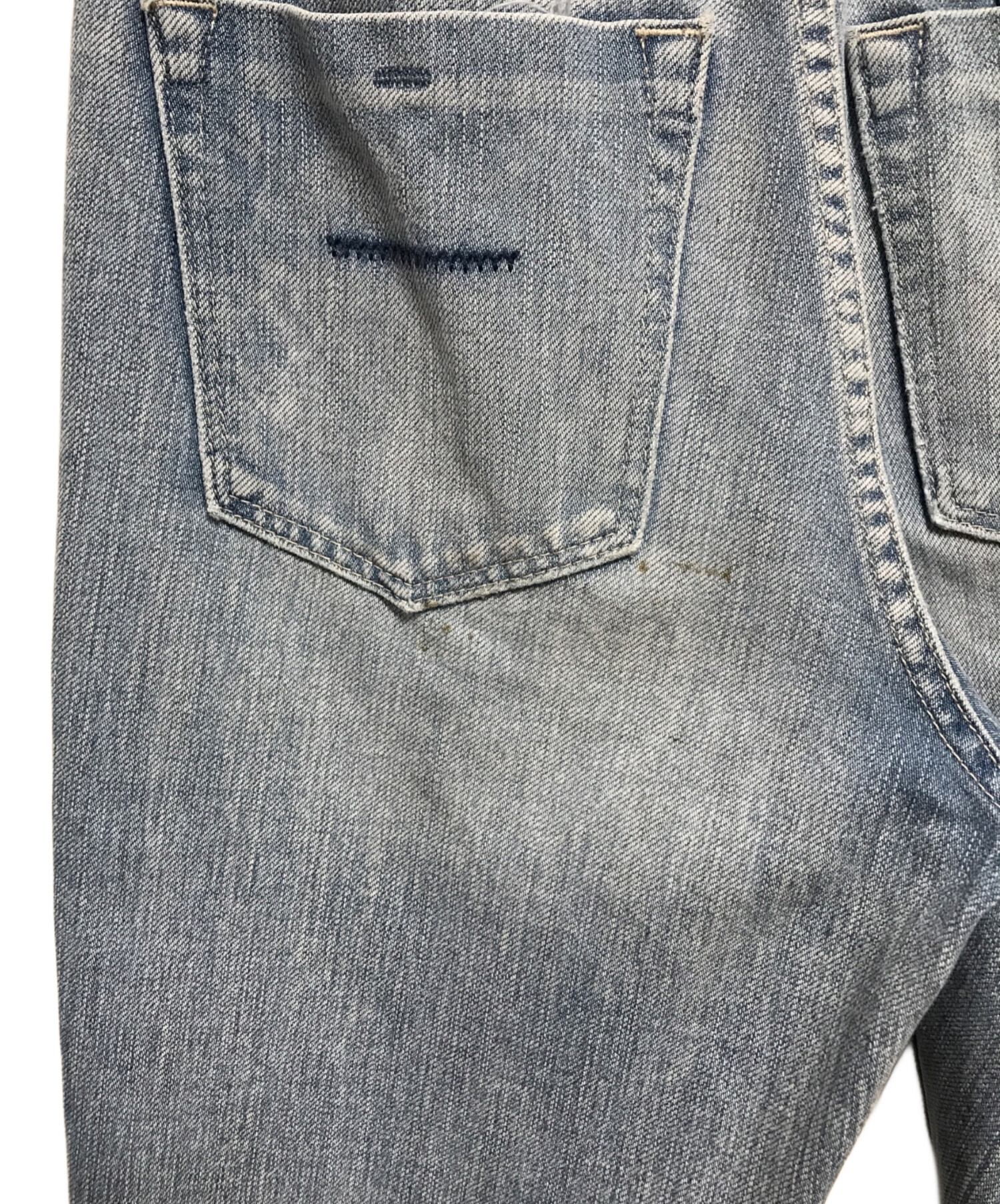 中古・古着通販】YANUK (ヤヌーク) デニムパンツ インディゴ サイズ:22