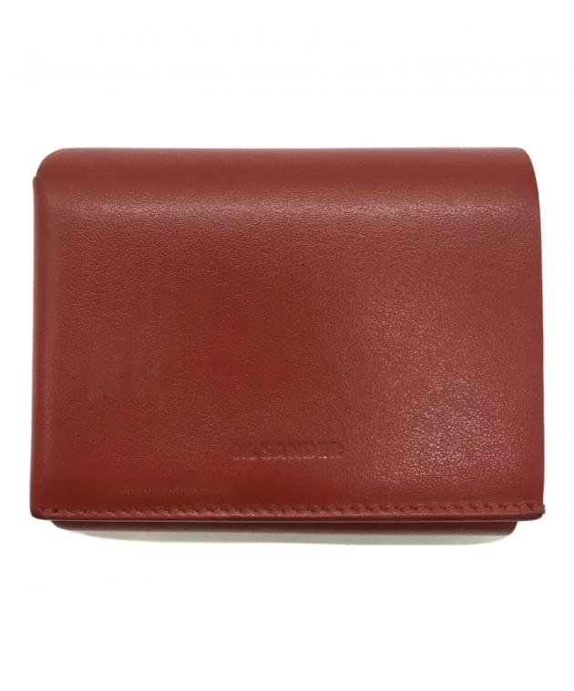 中古・古着通販】JIL SANDER (ジルサンダー) 3つ折り財布 中古・古着通販】JIL SANDER (ジルサンダー) 3つ折り財布