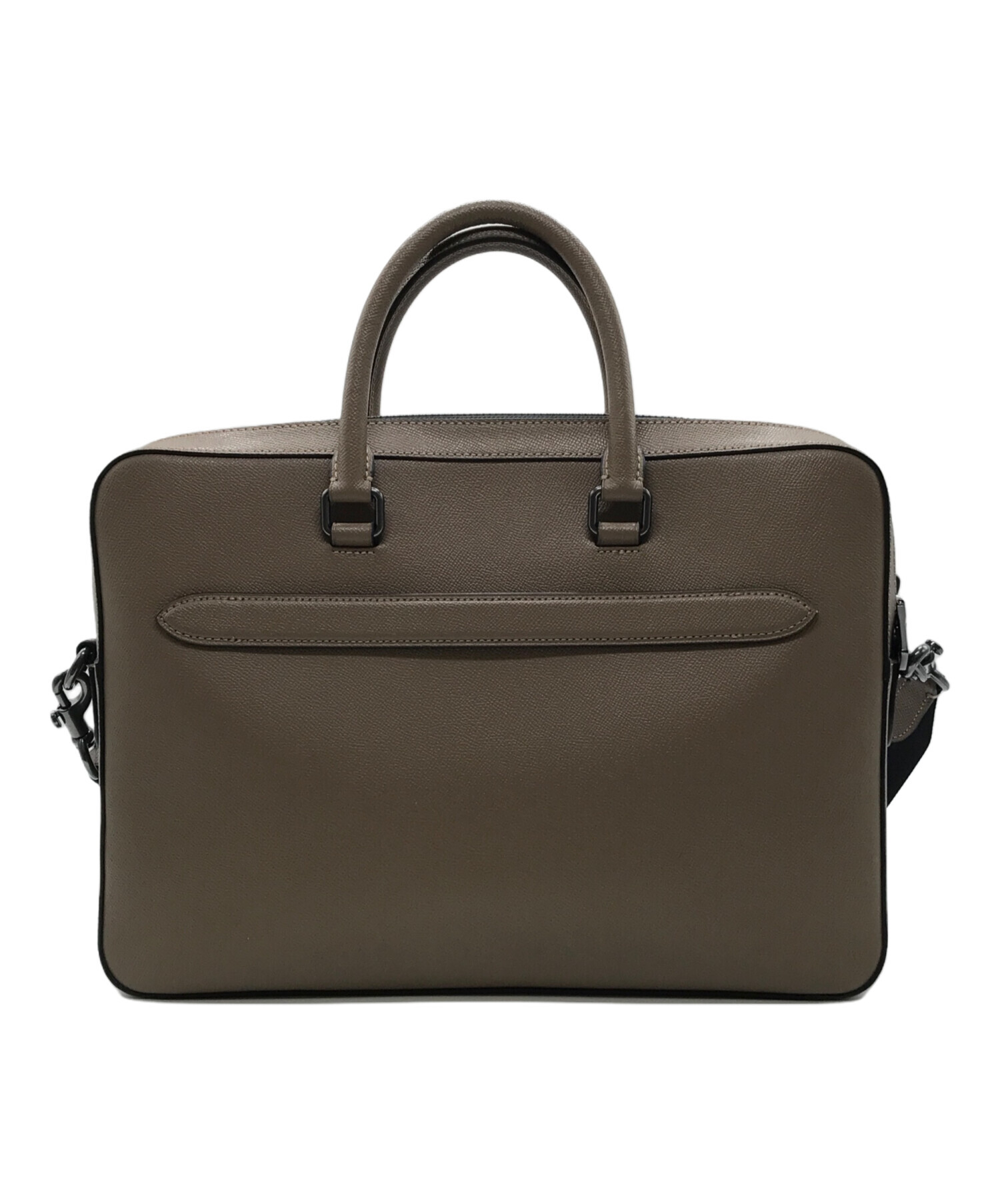 中古・古着通販】COACH (コーチ) ブリーフケース ベージュ｜ブランド 