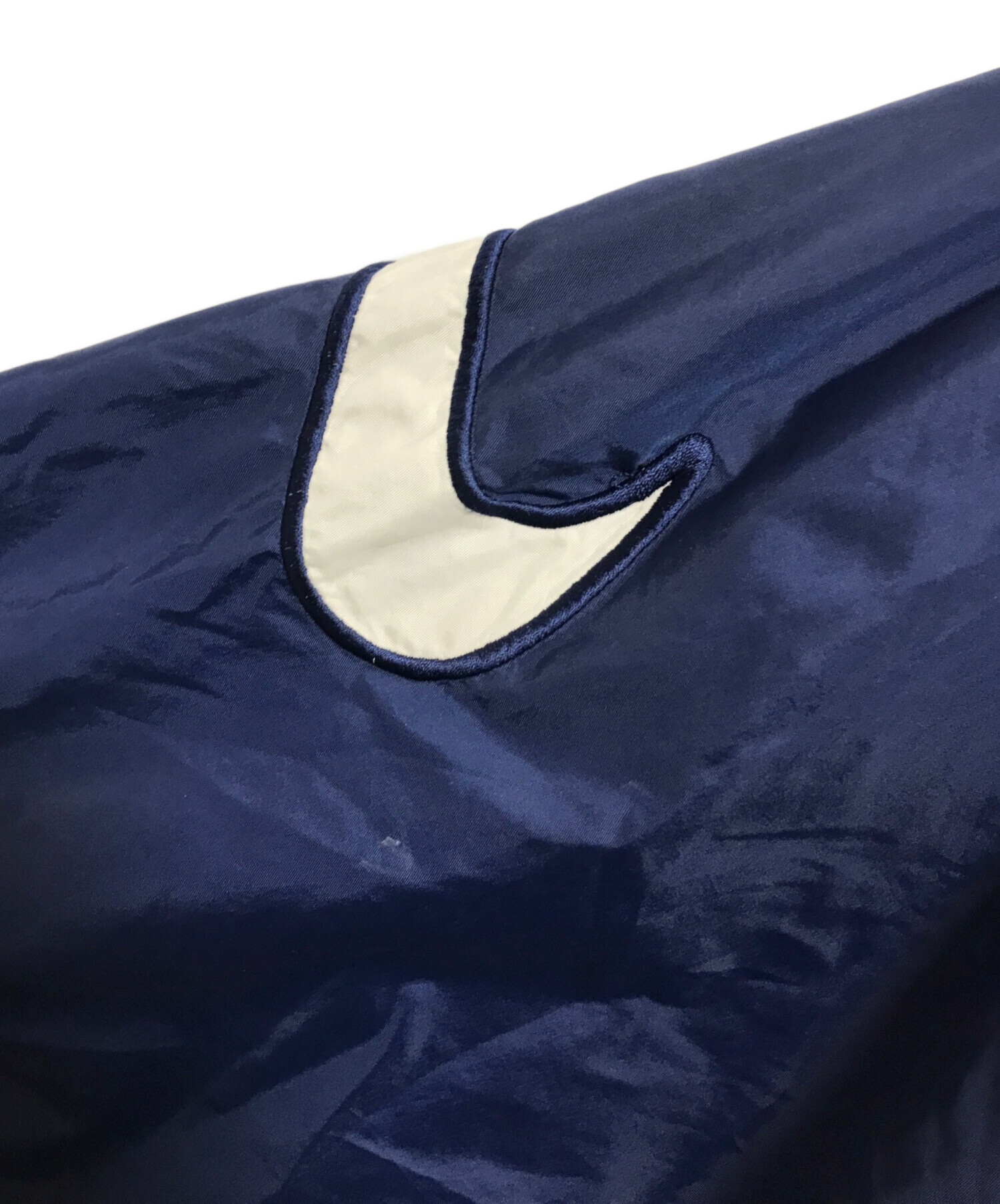 中古・古着通販】NIKE (ナイキ) ジップアップジャケット ネイビー 