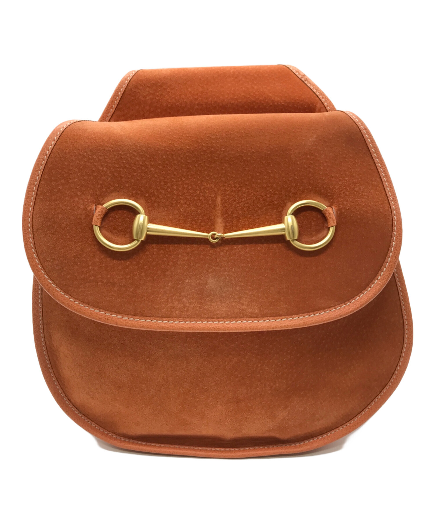 中古・古着通販】GUCCI (グッチ) ワンショルダーバッグ オレンジ