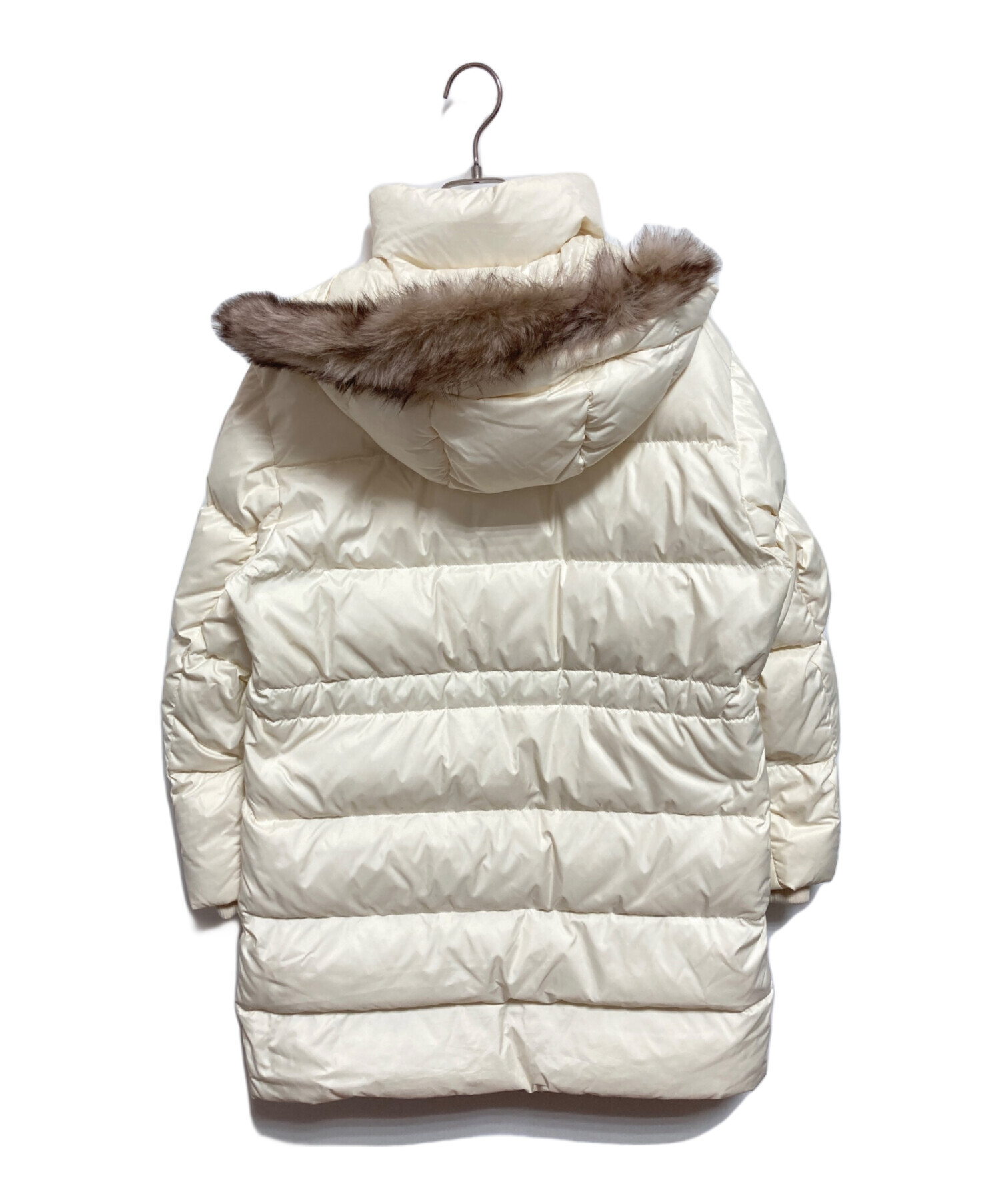 中古・古着通販】COACH (コーチ) ダウンコート アイボリー サイズ:XS