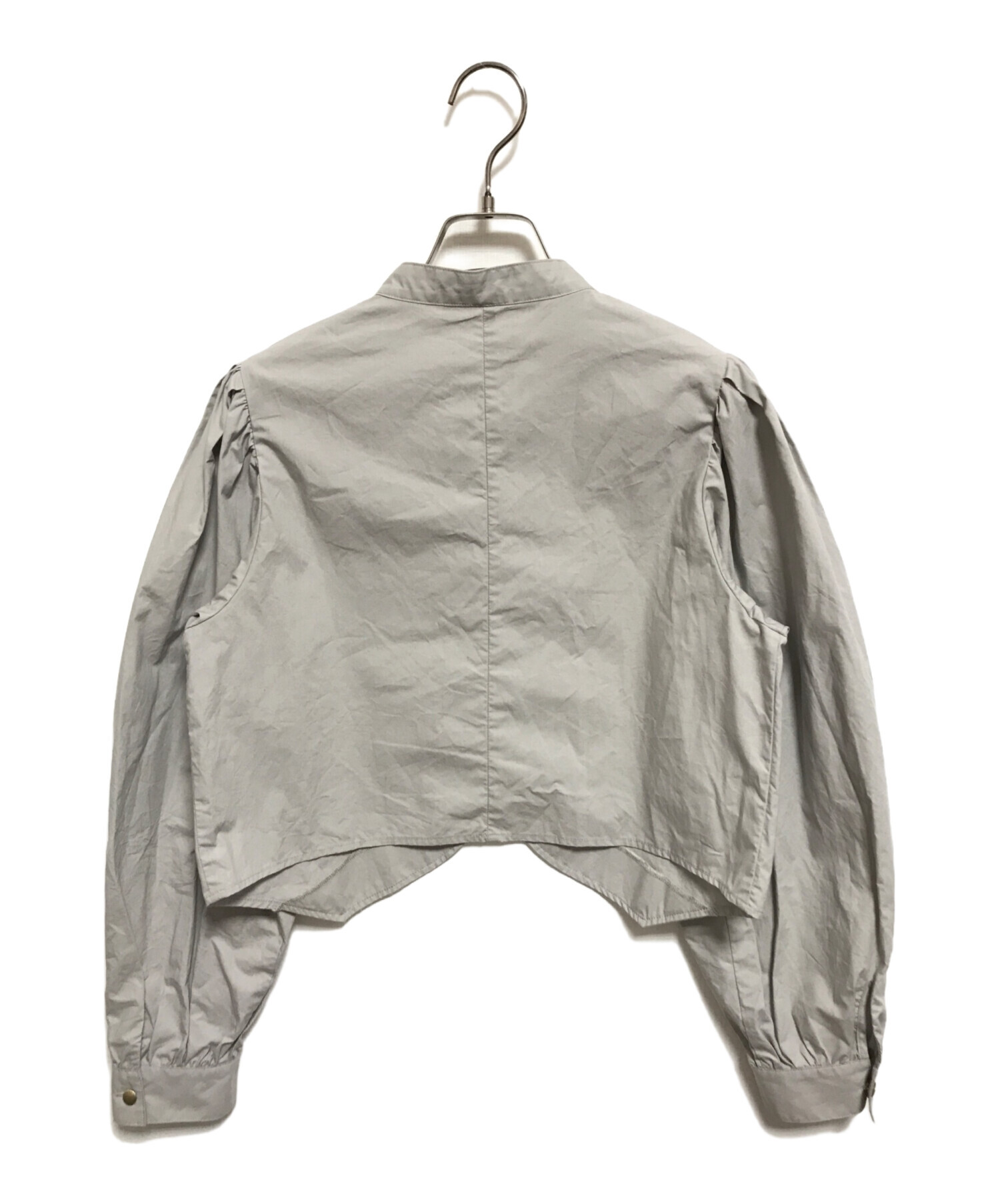中古・古着通販】HeRIN.CYE (ヘリンドットサイ) puff sleeves blouse