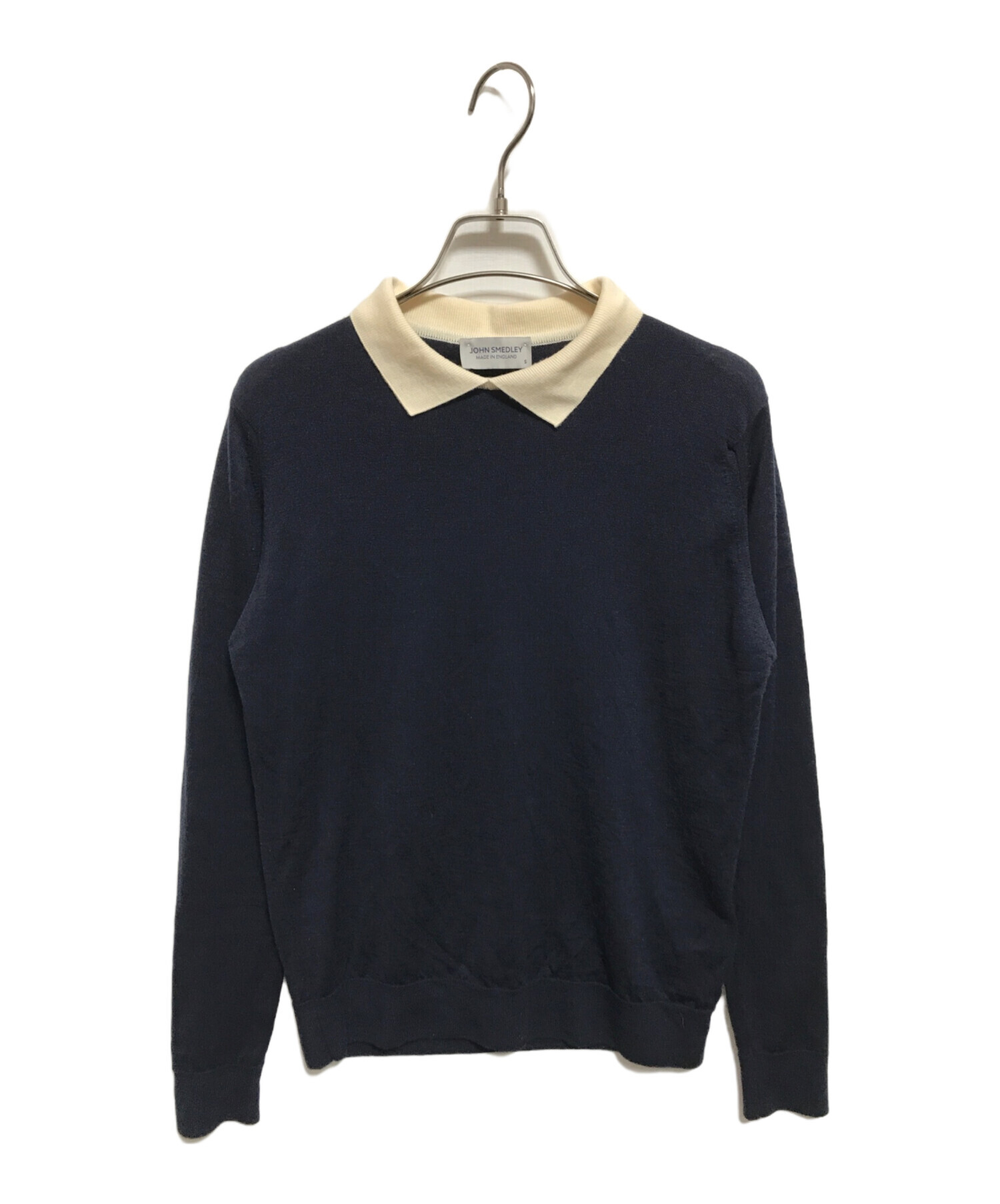 中古・古着通販】JOHN SMEDLEY (ジョンスメドレー) ニットポロシャツ 