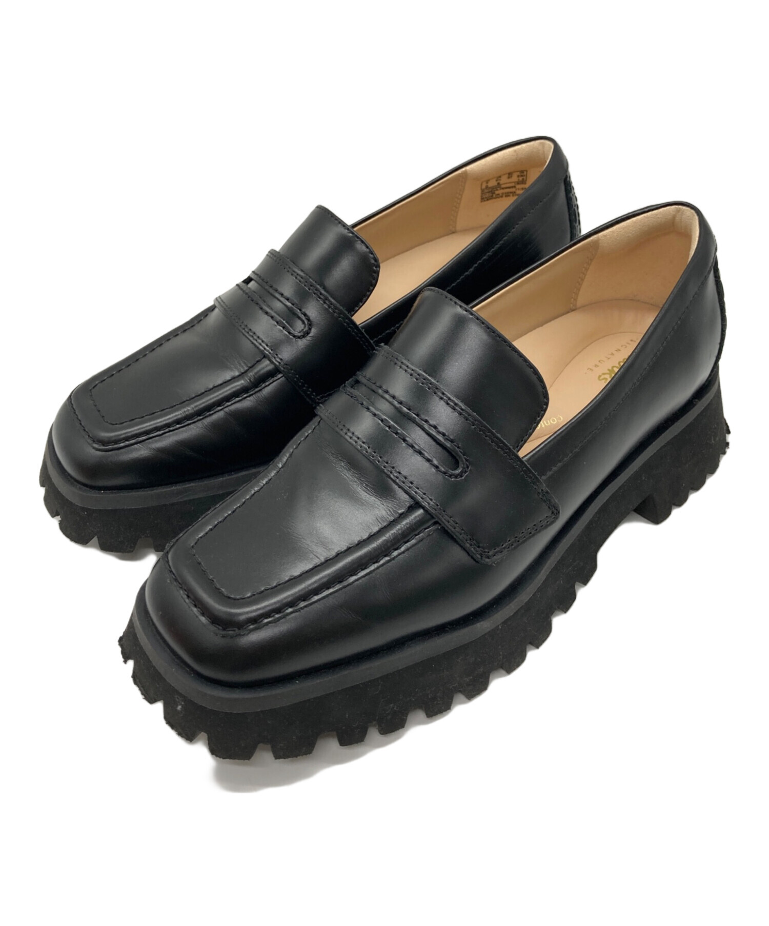 Clarks Stayso Edge 黒 ローファーClarks（クラークス）の「Stayso