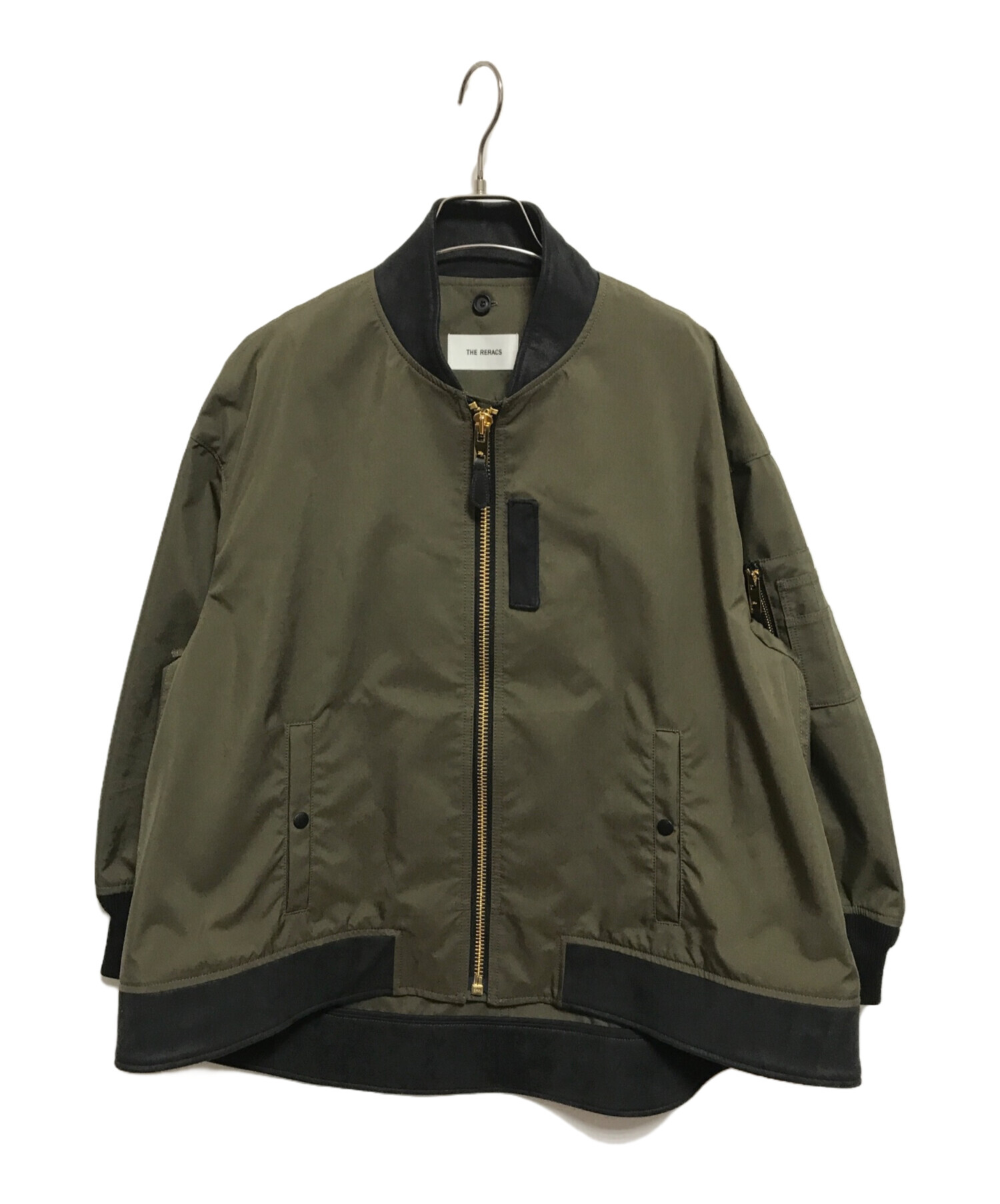 中古・古着通販】THE RERACS (ザ リラクス) ジップブルゾン オリーブ 