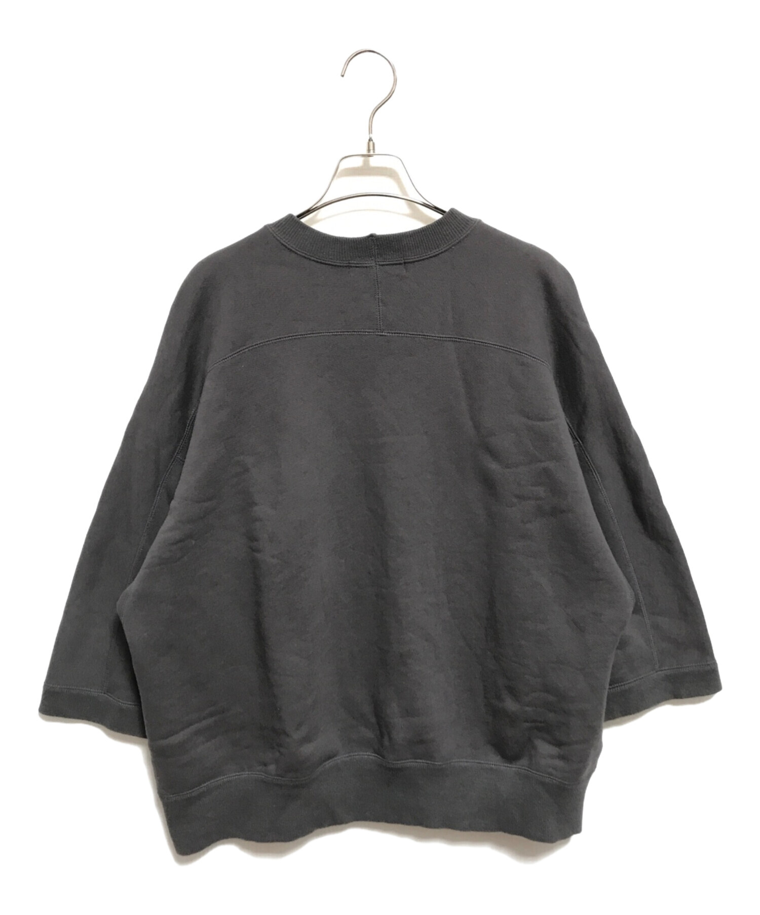 中古・古着通販】SACRA (サクラ) PREMIUM FLEECE TOP グレー サイズ:38 