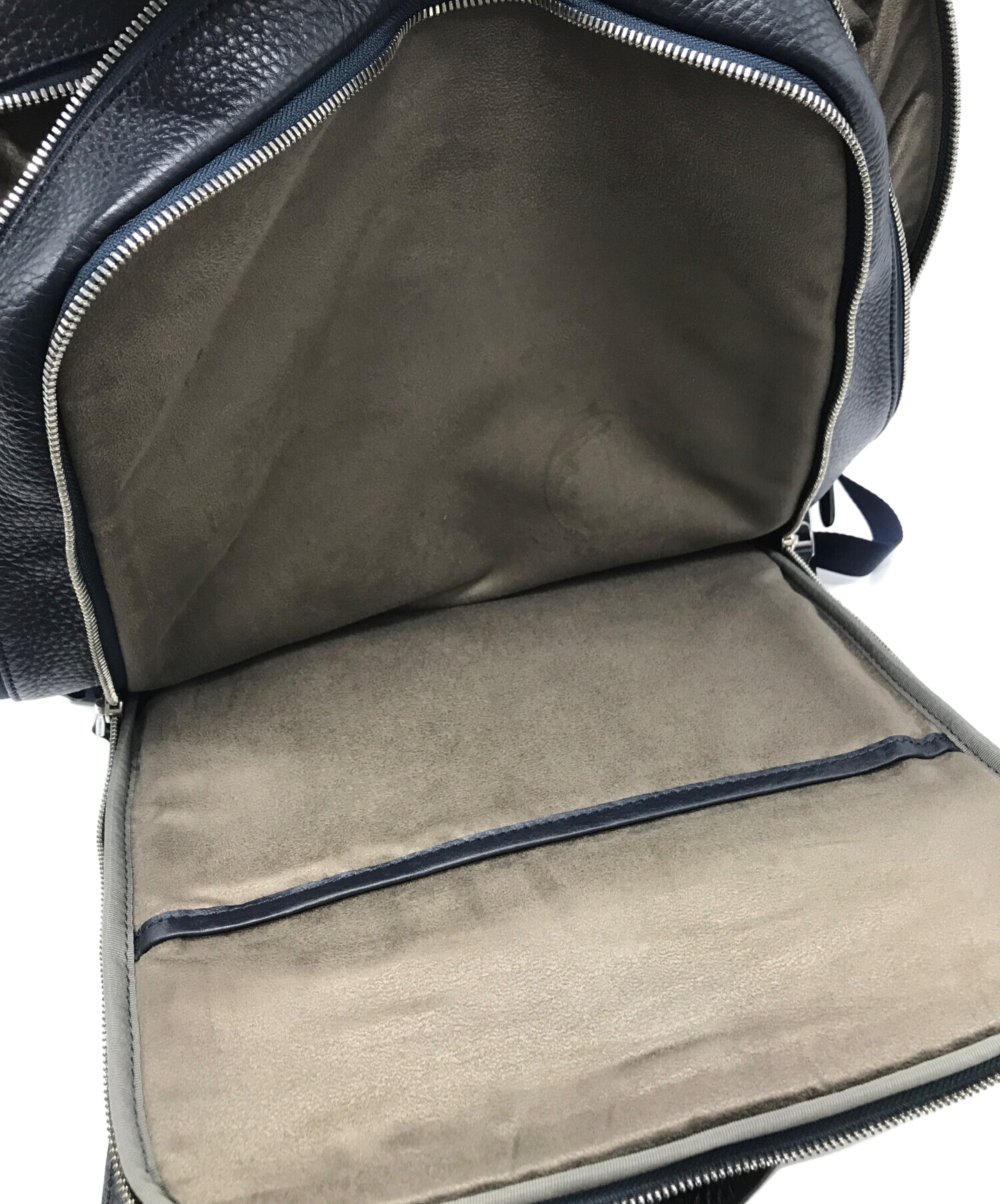 中古・古着通販】PELLE MORBIDA (ペッレモルビダ) リュック ネイビー 