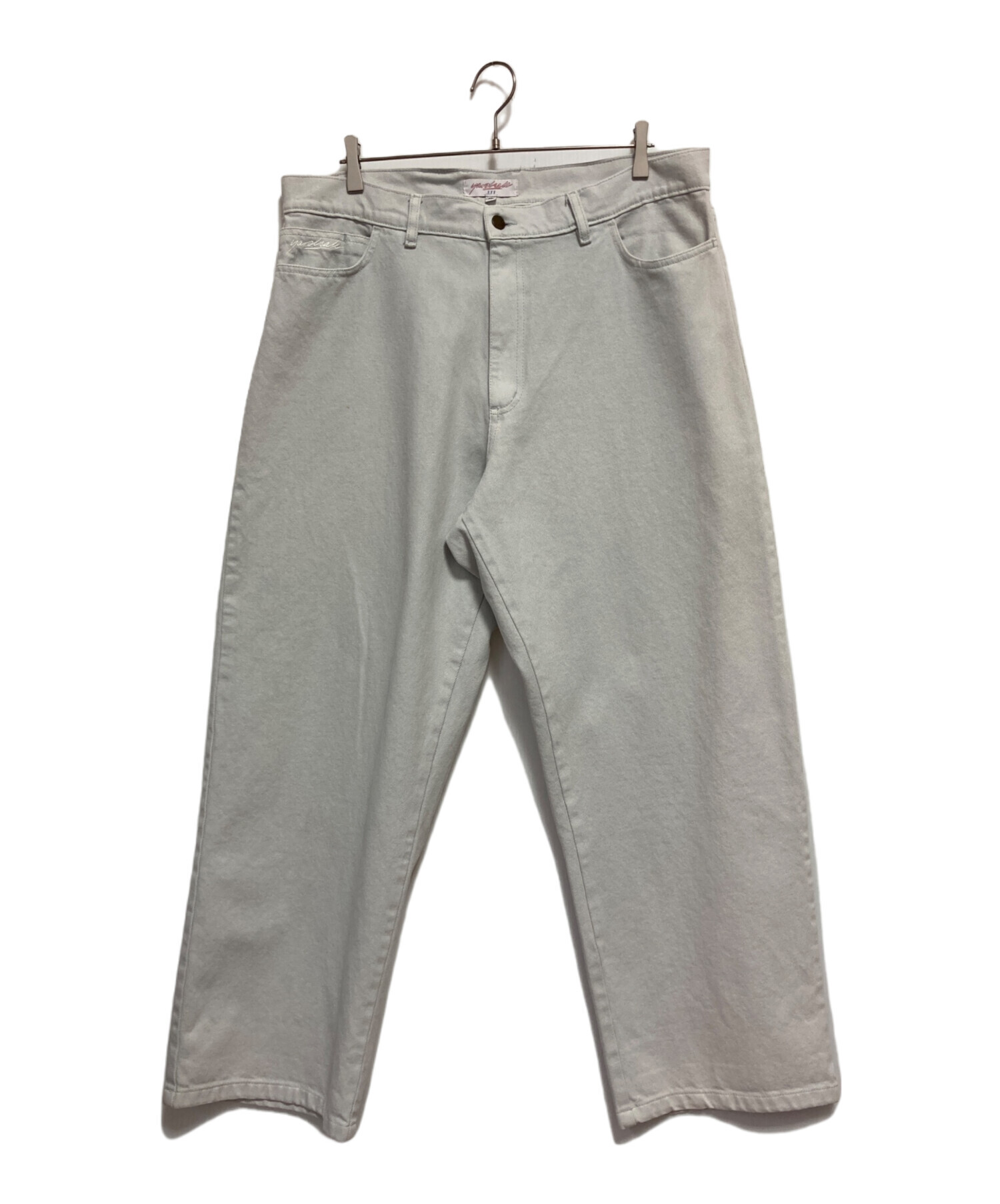 中古・古着通販】YARDSALE (ヤードセール) デニムパンツ グレー サイズ 