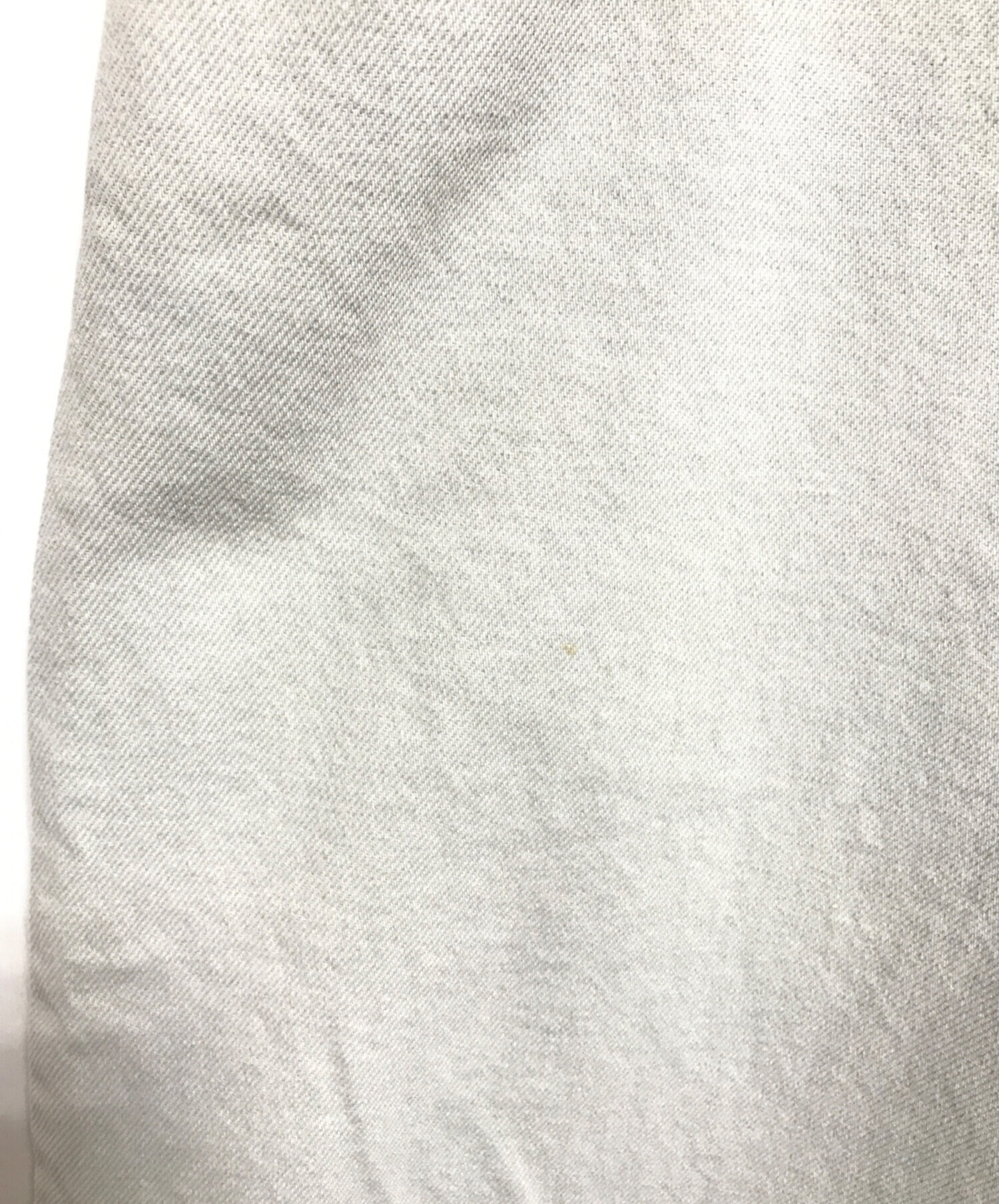 中古・古着通販】YARDSALE (ヤードセール) デニムパンツ グレー サイズ 