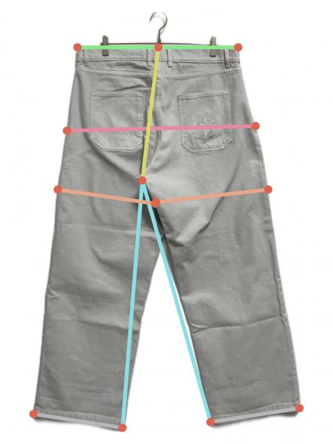 A*i様 yardsale 中古・古着通販】YARDSALE (ヤードセール) デニムパンツ グレー サイズ