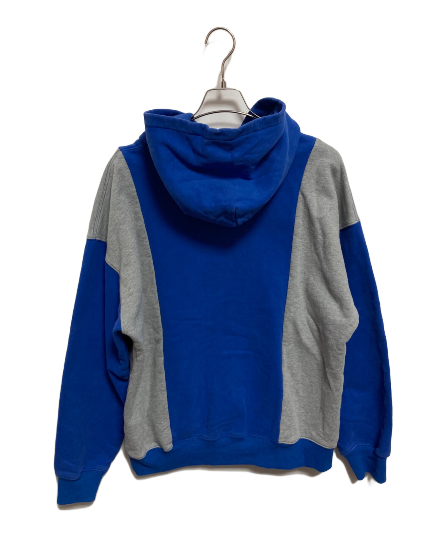 中古・古着通販】SUPPLIER (サプライヤー) パーカー グレー×ブルー