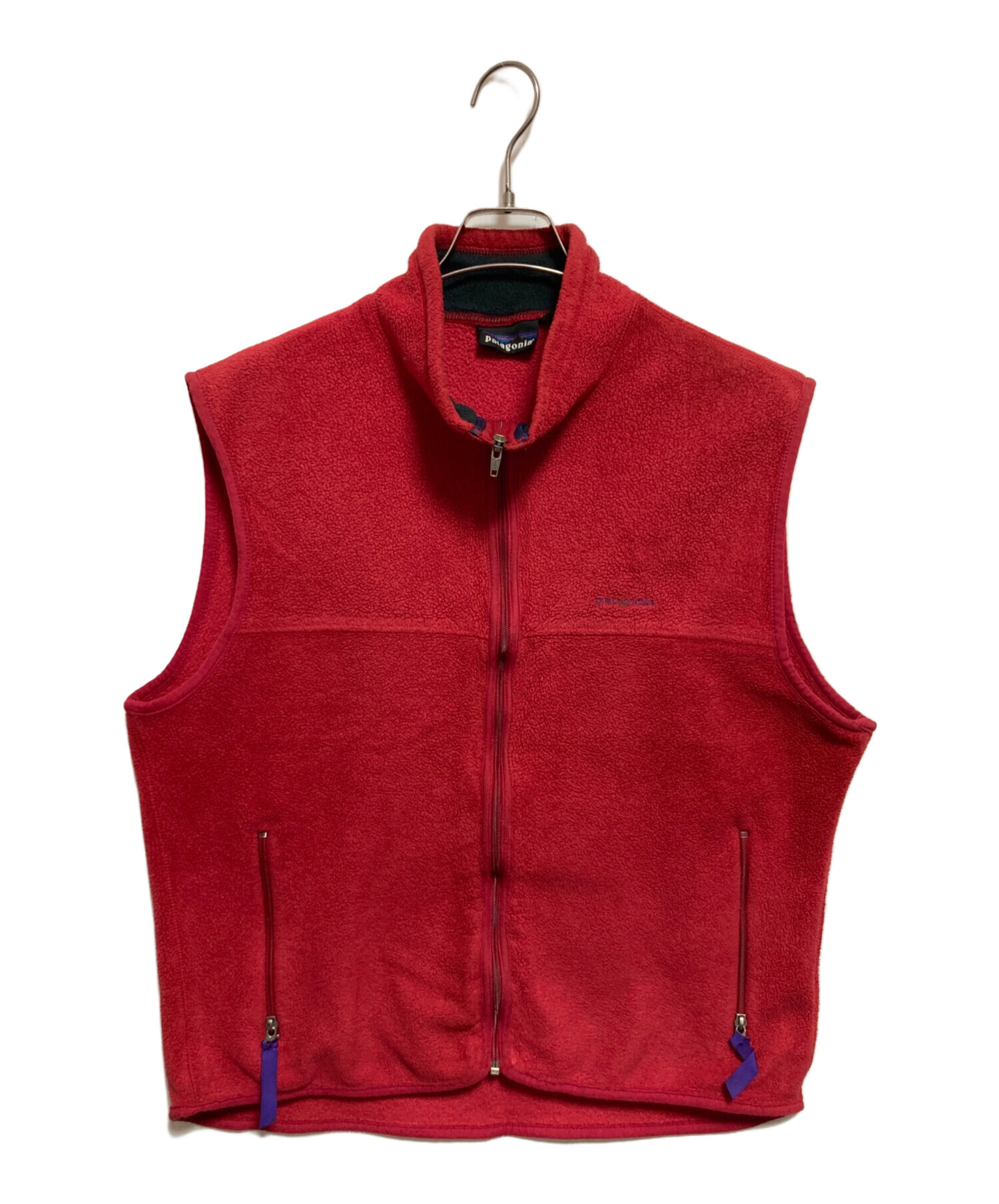 中古・古着通販】Patagonia (パタゴニア) フリースベスト レッド 