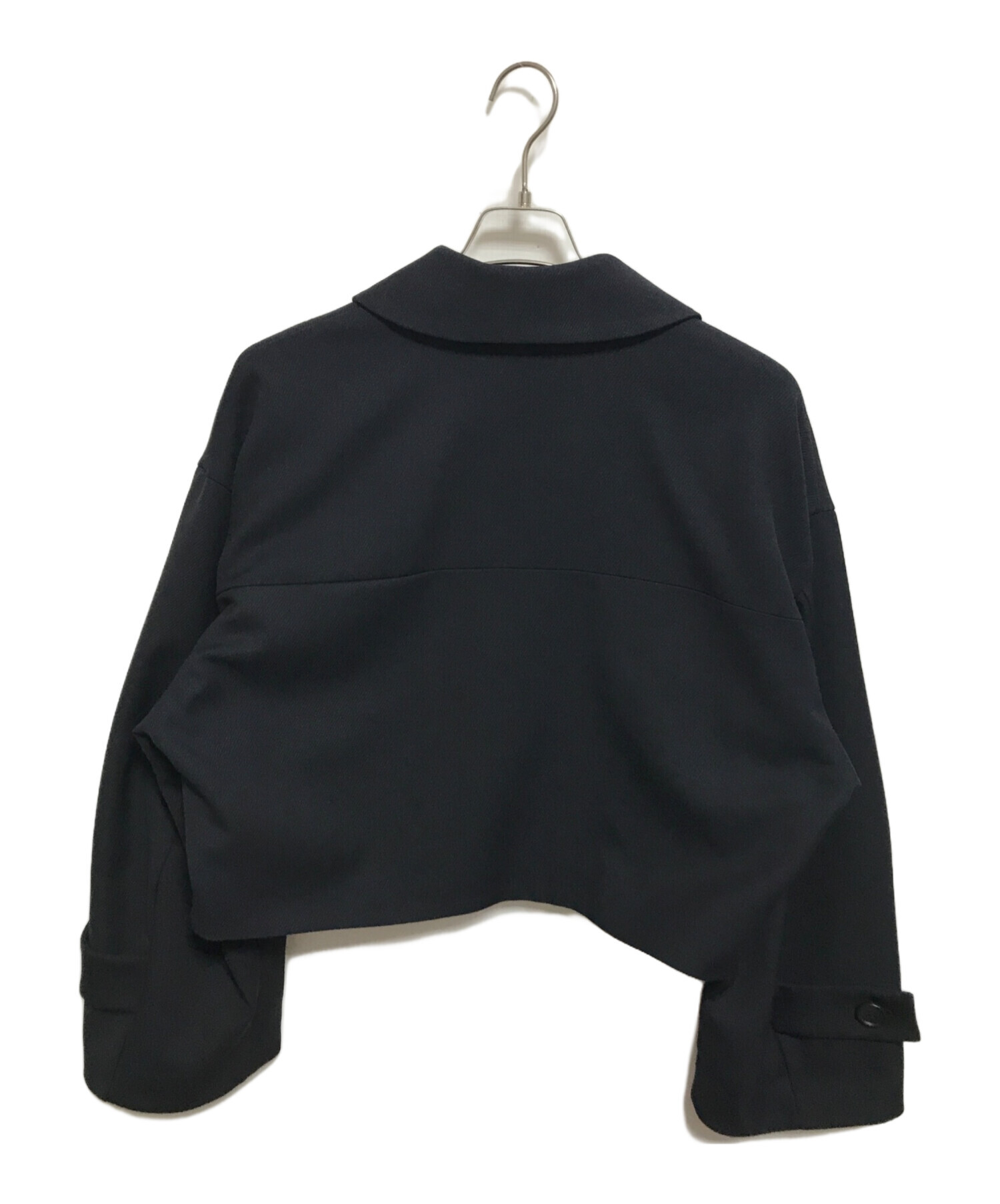 中古・古着通販】CLANE (クラネ) BULKY SLEEVE CROPPED JACKET 