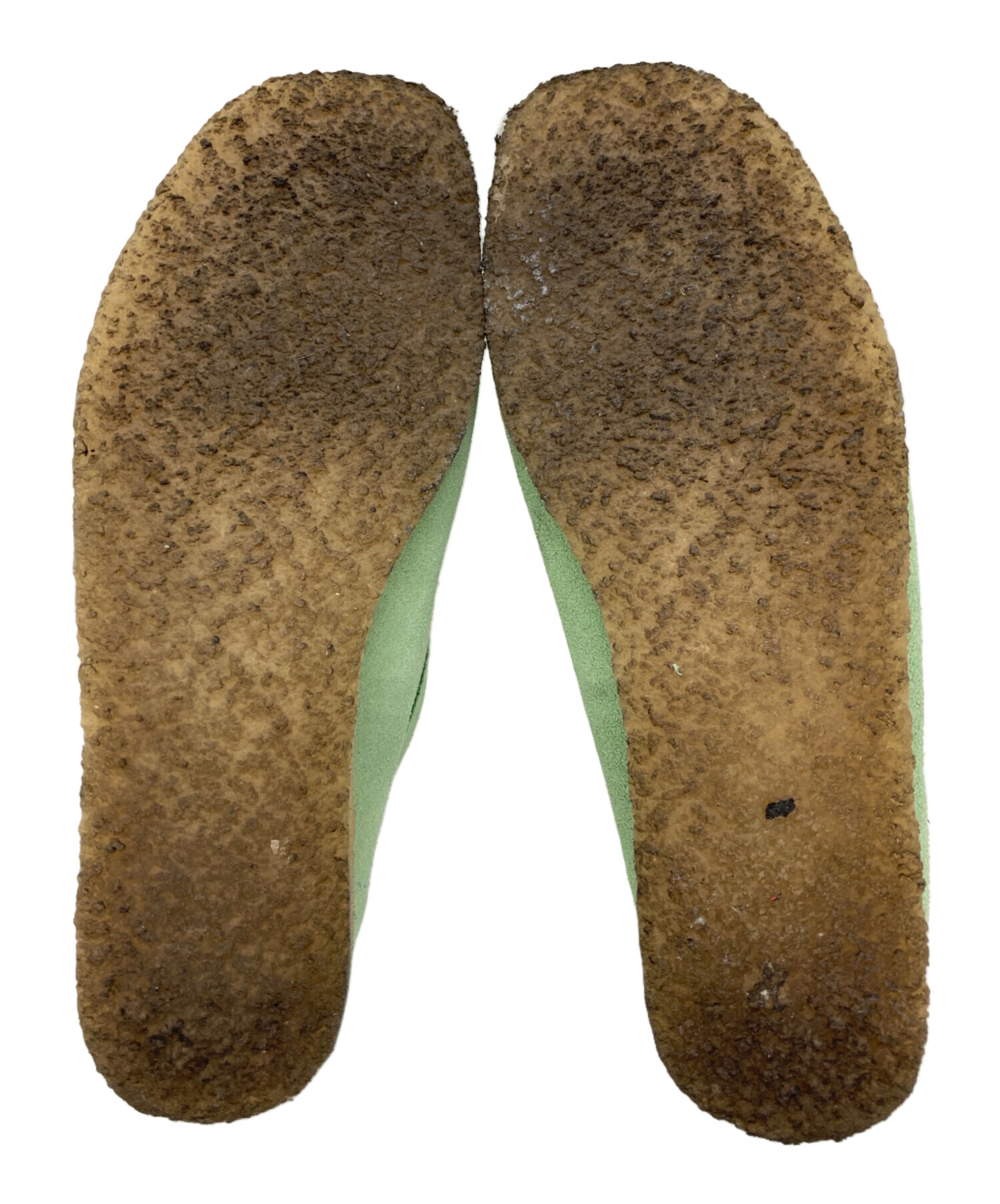 中古・古着通販】CLARKS (クラークス) ワラビーブーツ グリーン サイズ