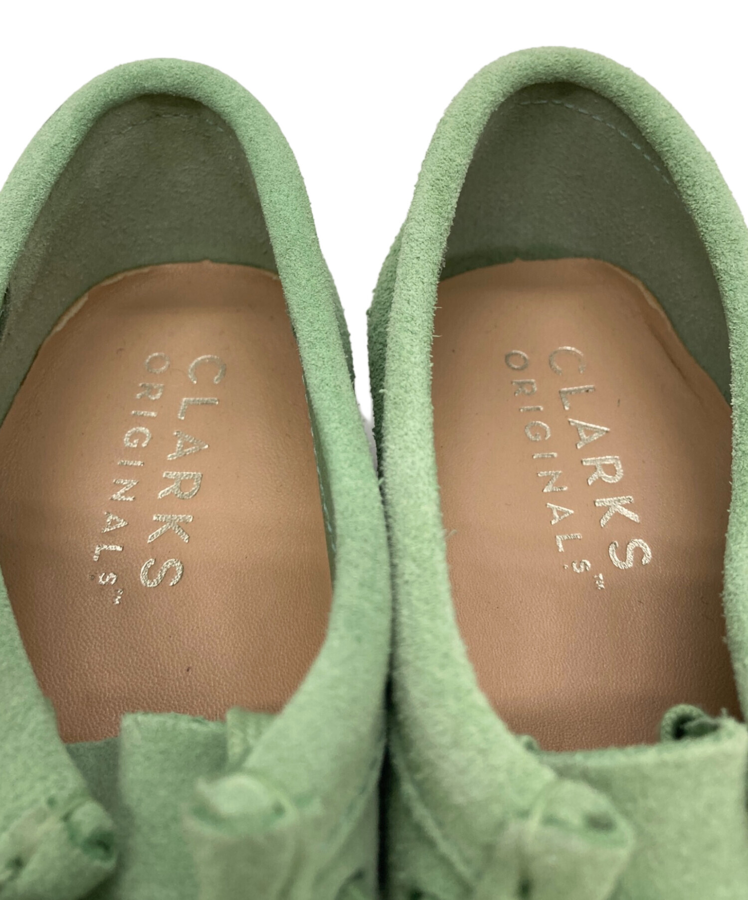中古・古着通販】CLARKS (クラークス) ワラビーブーツ グリーン サイズ