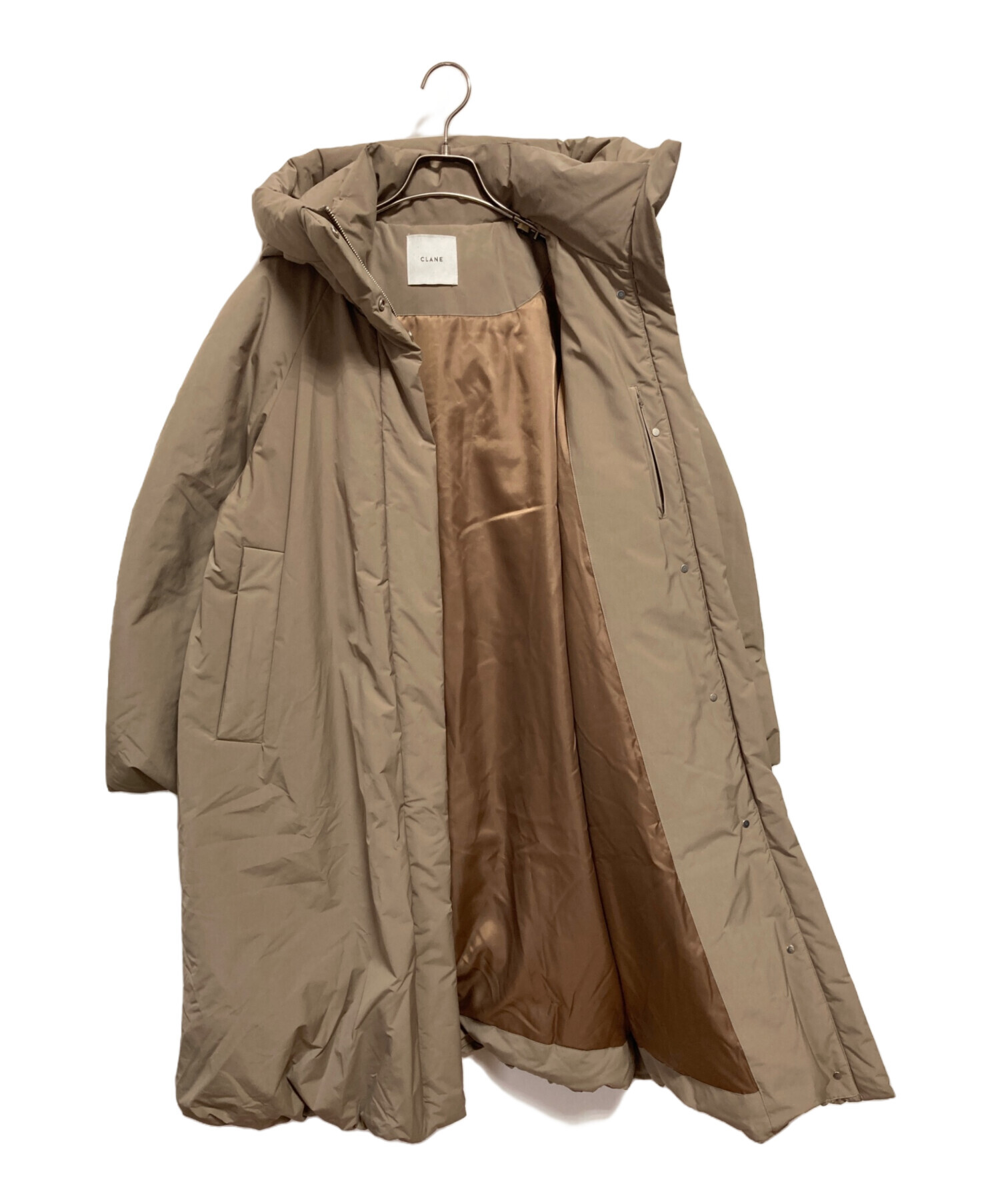 中古・古着通販】CLANE (クラネ) バルーン フーディ ロングダウン