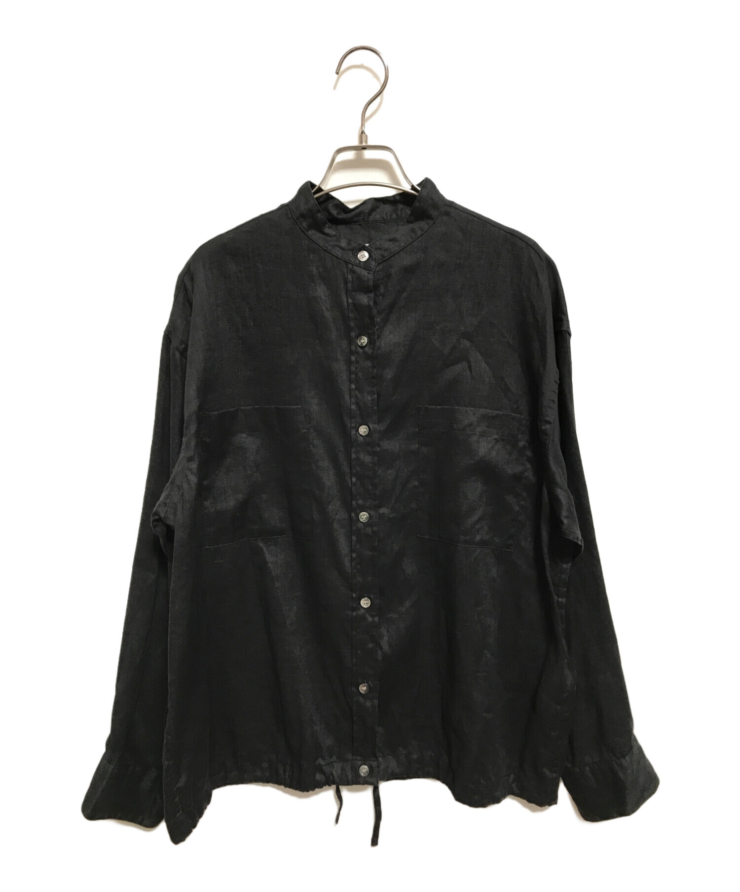 FRAMeWORK フレンチリネンドロストシャツ