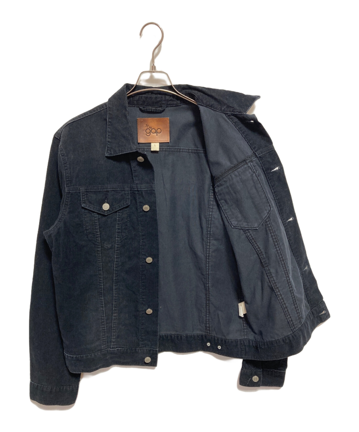 フェード 墨黒 コーデュロイ oldgap トラッカージャケット 3rd 中古・古着通販】GAP (ギャップ) コーデュロイトラッカージャケット