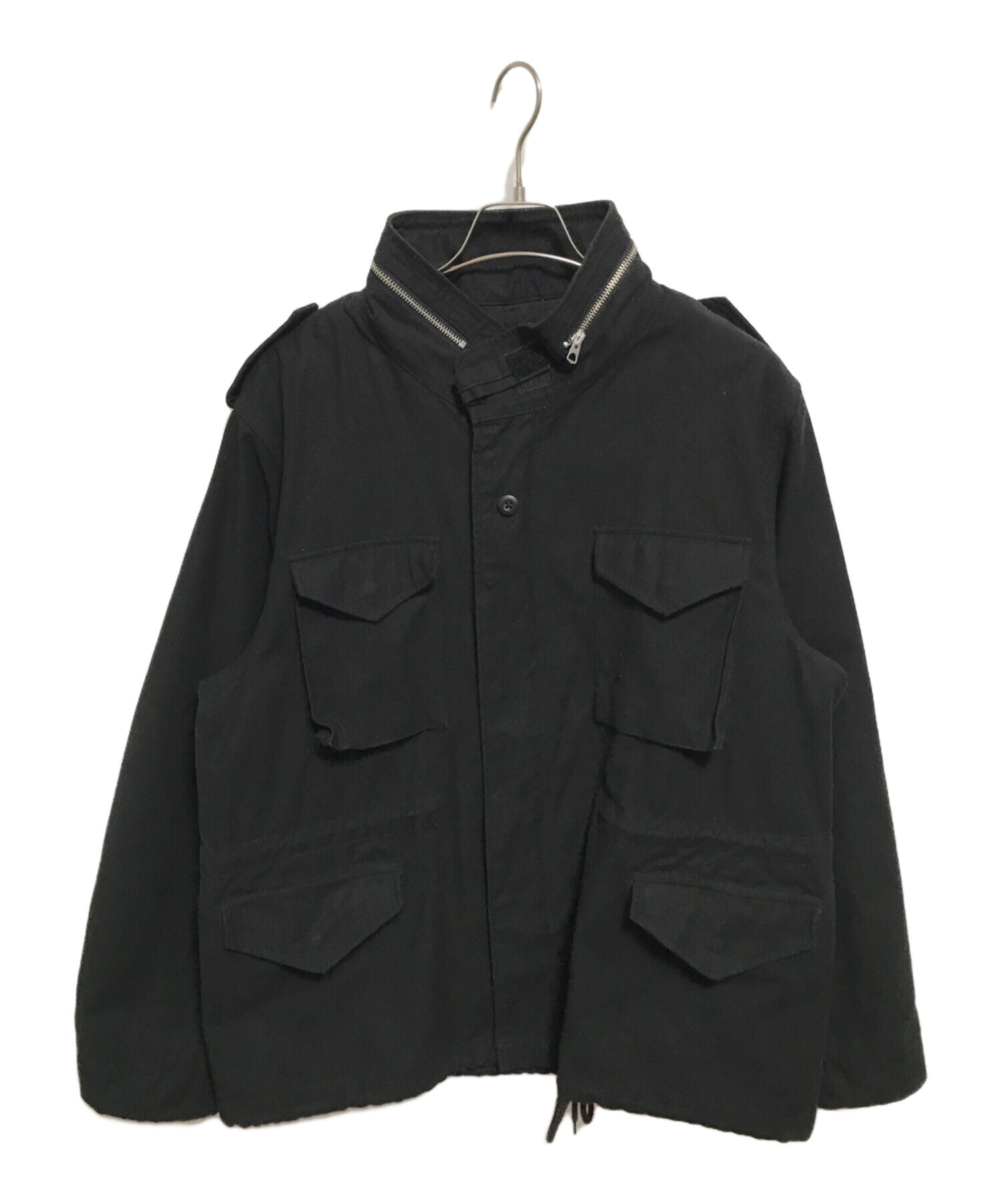 中古・古着通販】HOUSTON (ヒューストン) M-65 JACKET ブラック サイズ
