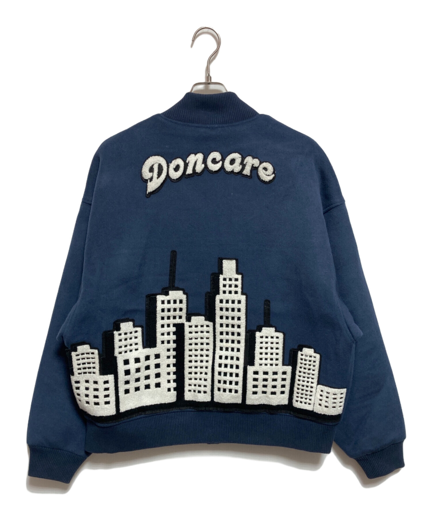 中古・古着通販】DONCARE (ドンケア) スタジャン ブルー サイズ:L 