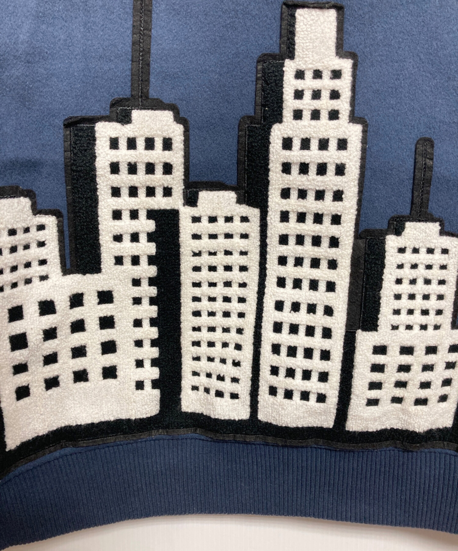 中古・古着通販】DONCARE (ドンケア) スタジャン ブルー サイズ:L