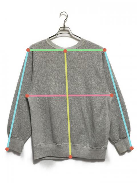 中古・古着通販】Hanes (ヘインズ) スウェット グレー サイズ:XL