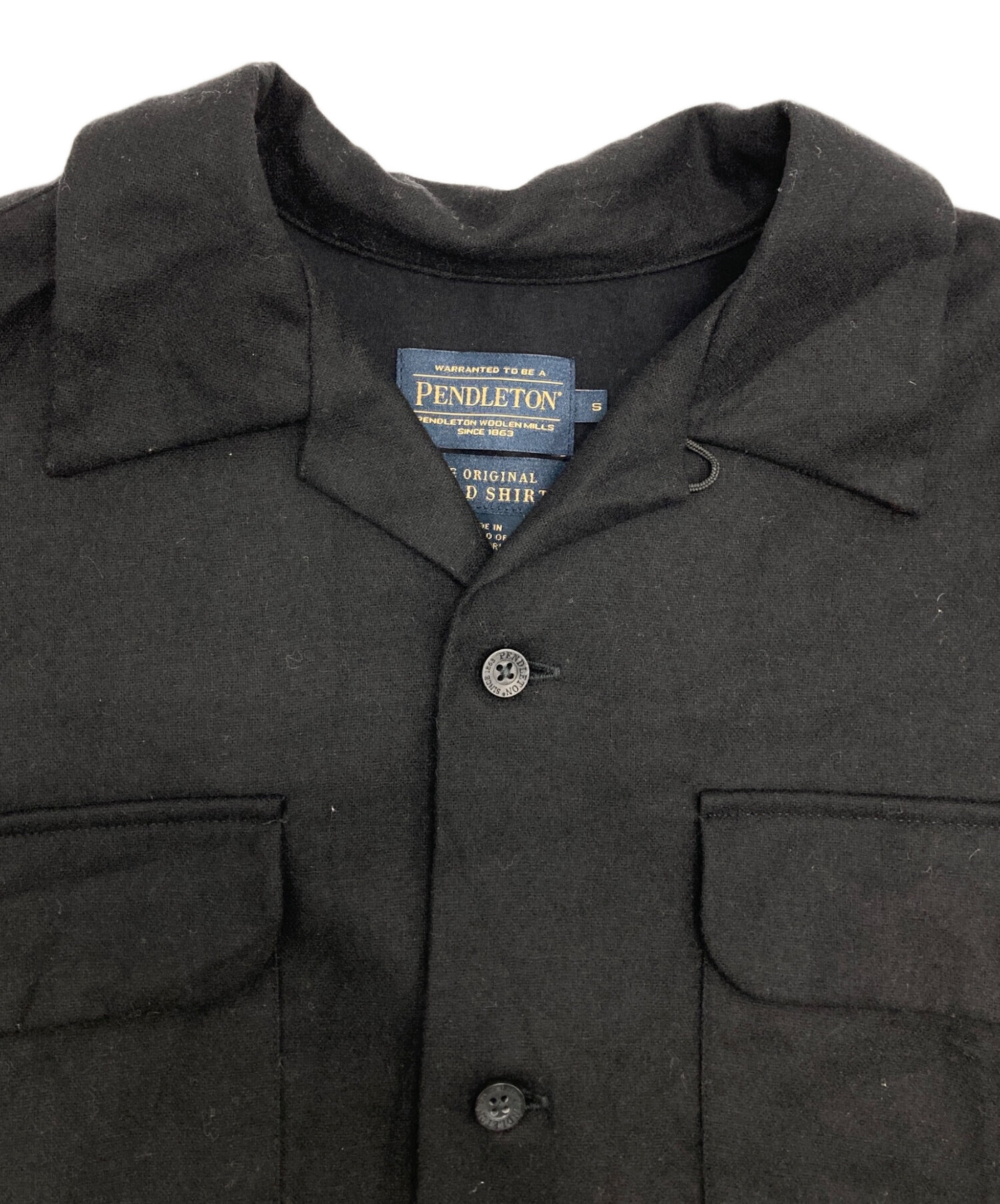 中古・古着通販】PENDLETON (ペンドルトン) ボードシャツ ブラック