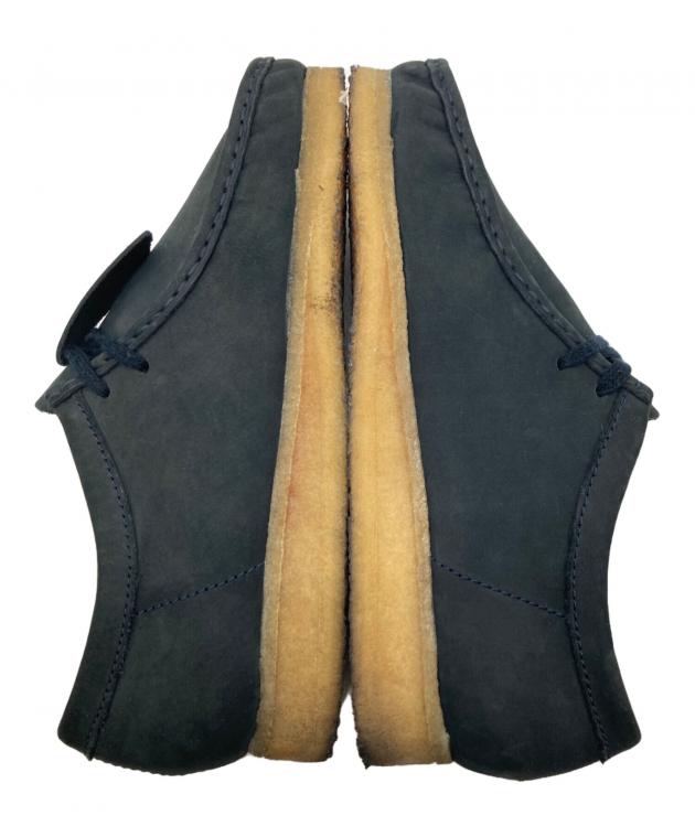 中古・古着通販】CLARKS (クラークス) ワラビーブーツ ブラック サイズ