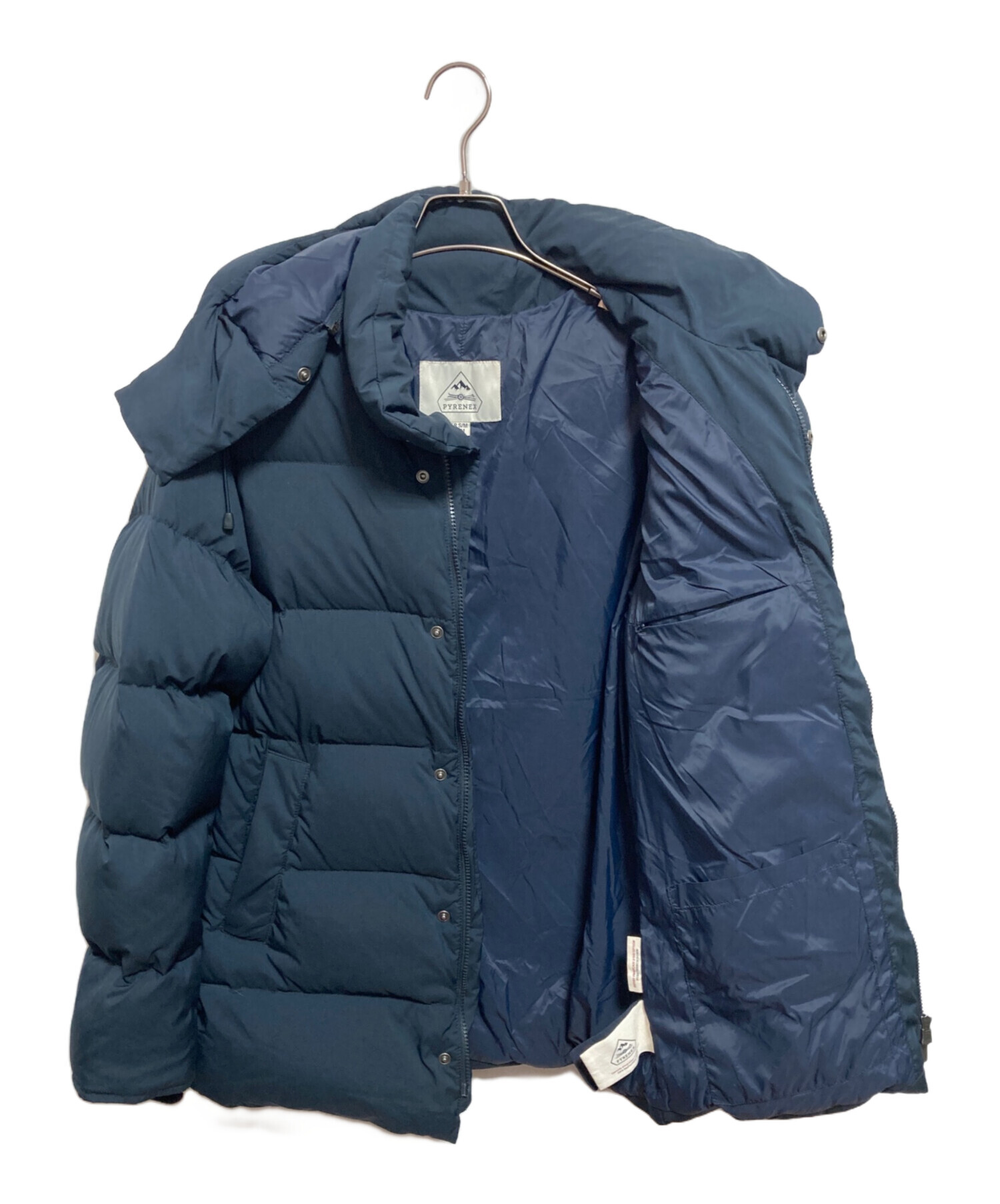 ピレネックス【PYRENEX】ネイビーダウンジャケット 中古・古着通販】Pyrenex (ピレネックス) SHIPS (シップス) 別注