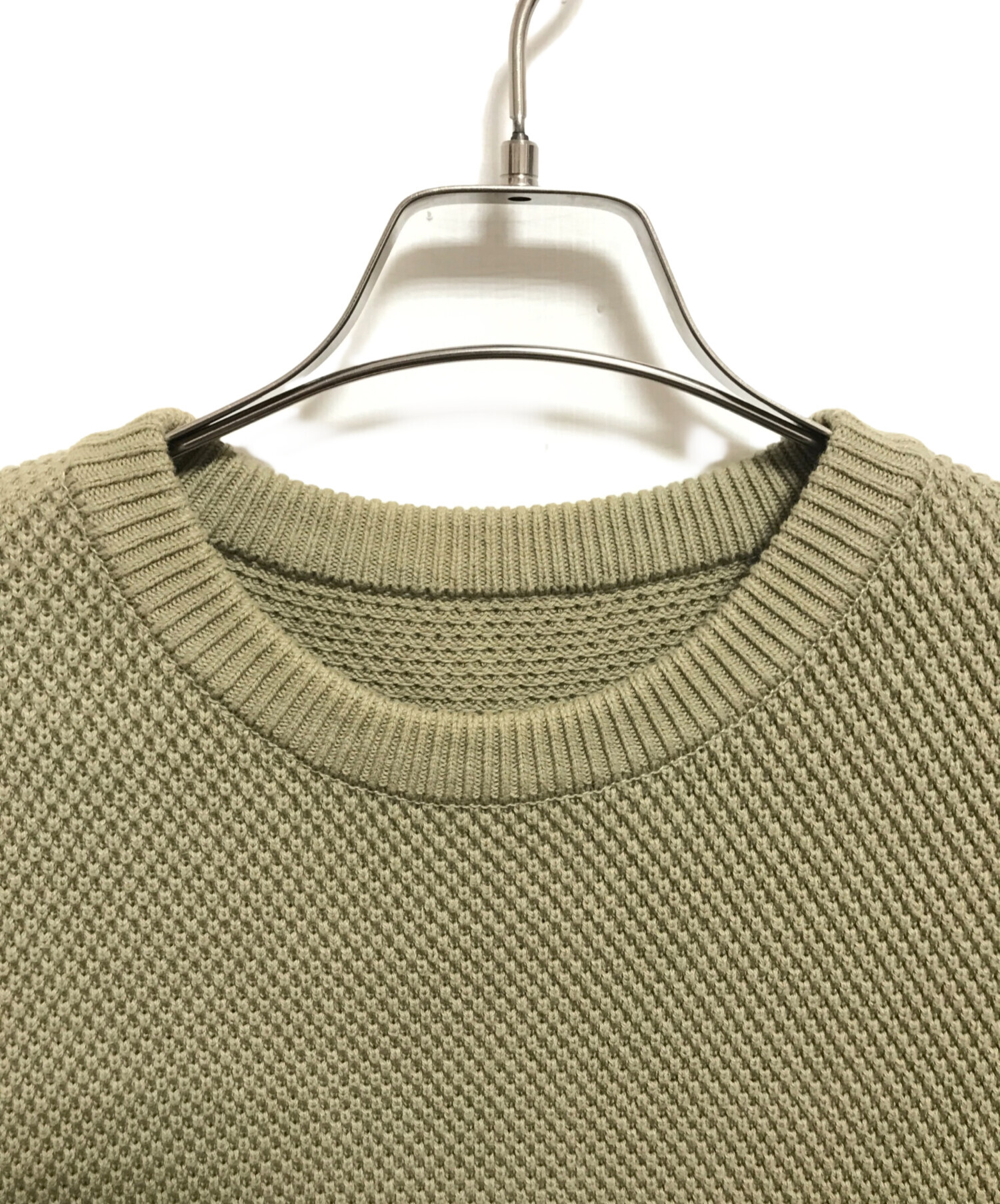 中古・古着通販】crepuscule (クレプスキュール) ニットベスト 