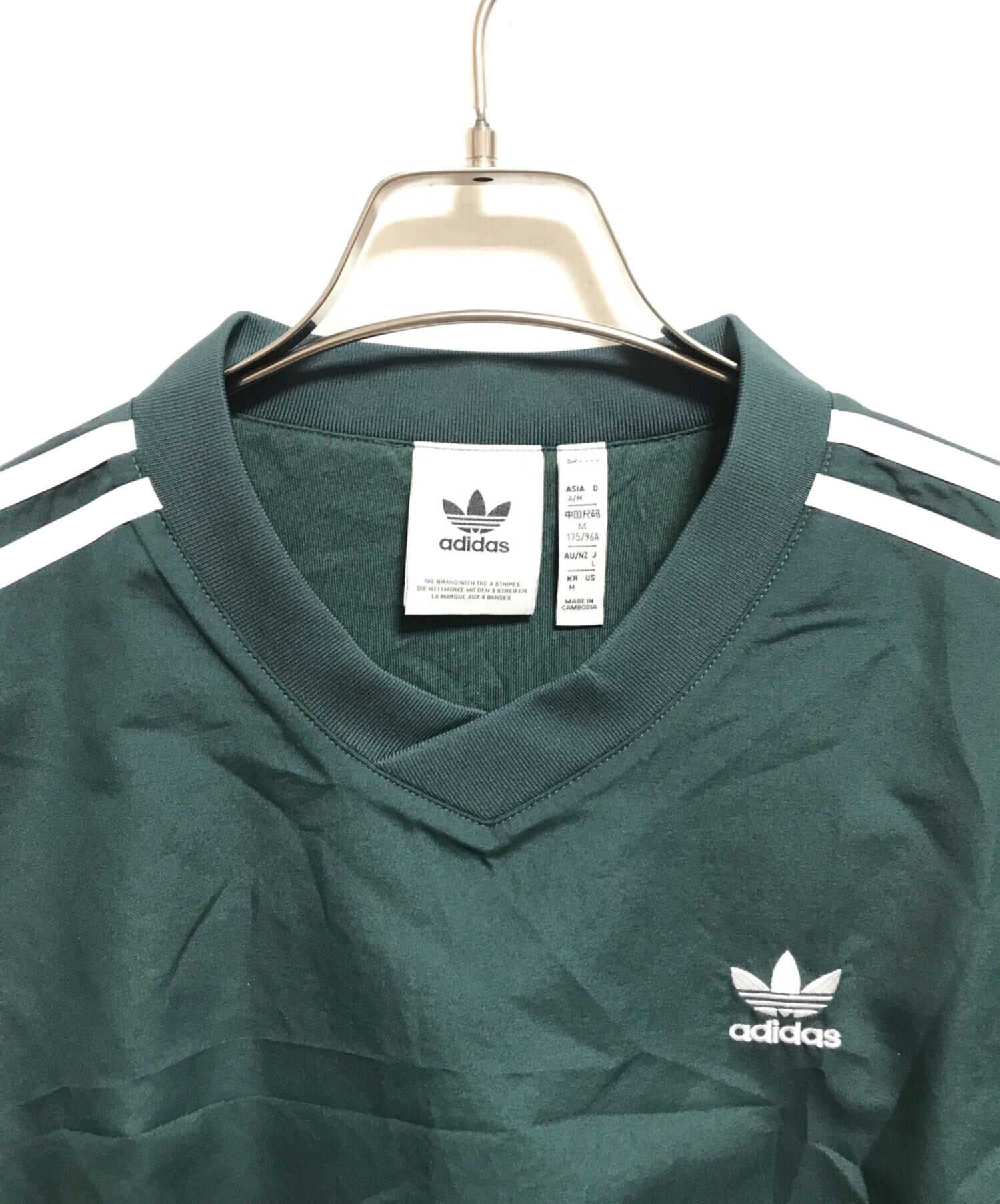 中古・古着通販】adidas (アディダス) アディカラー ウーブンクルー 