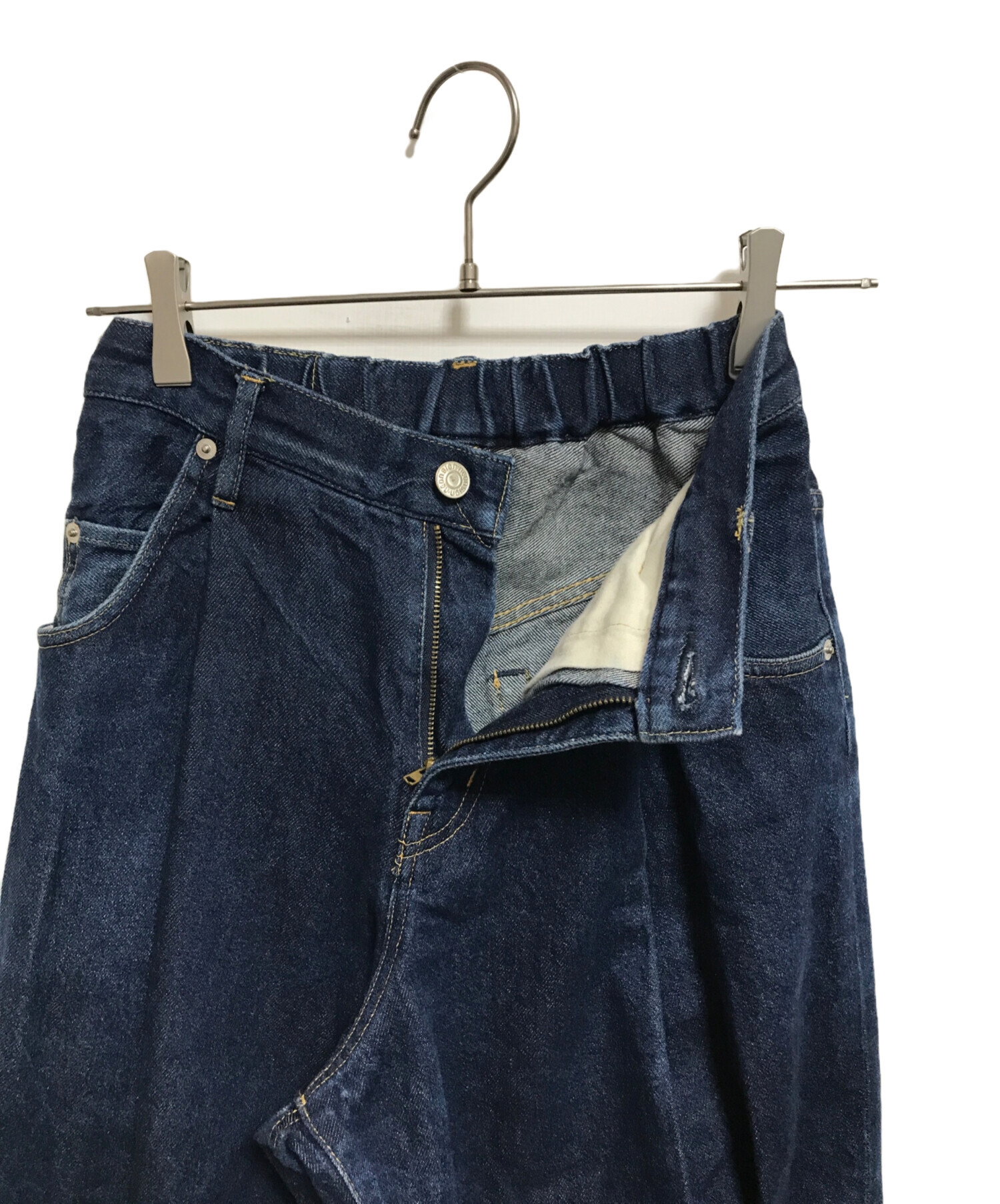 中古・古着通販】NEON SIGN (ネオンサイン) Wide denim slacks Rigid