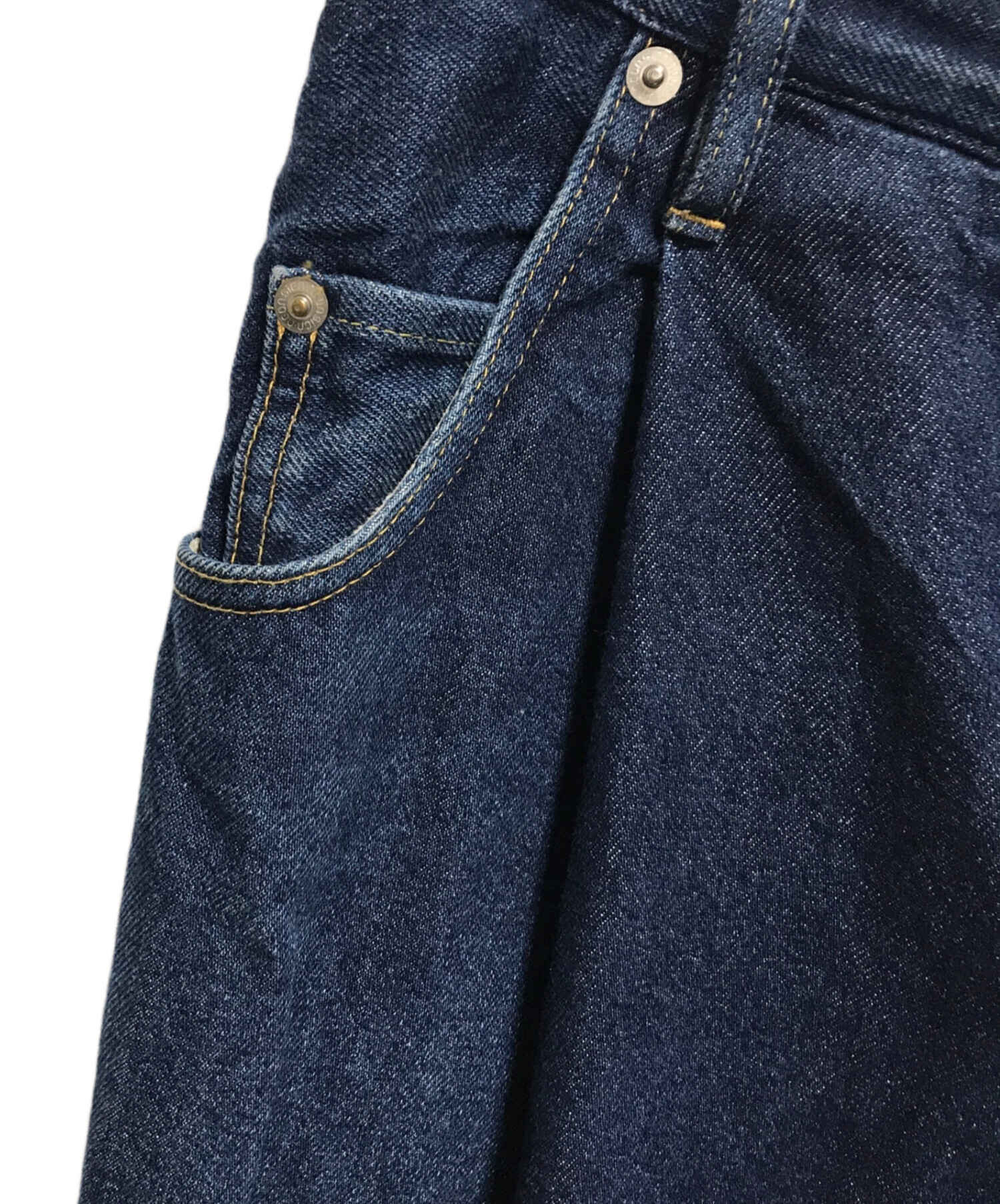 中古・古着通販】NEON SIGN (ネオンサイン) Wide denim slacks Rigid