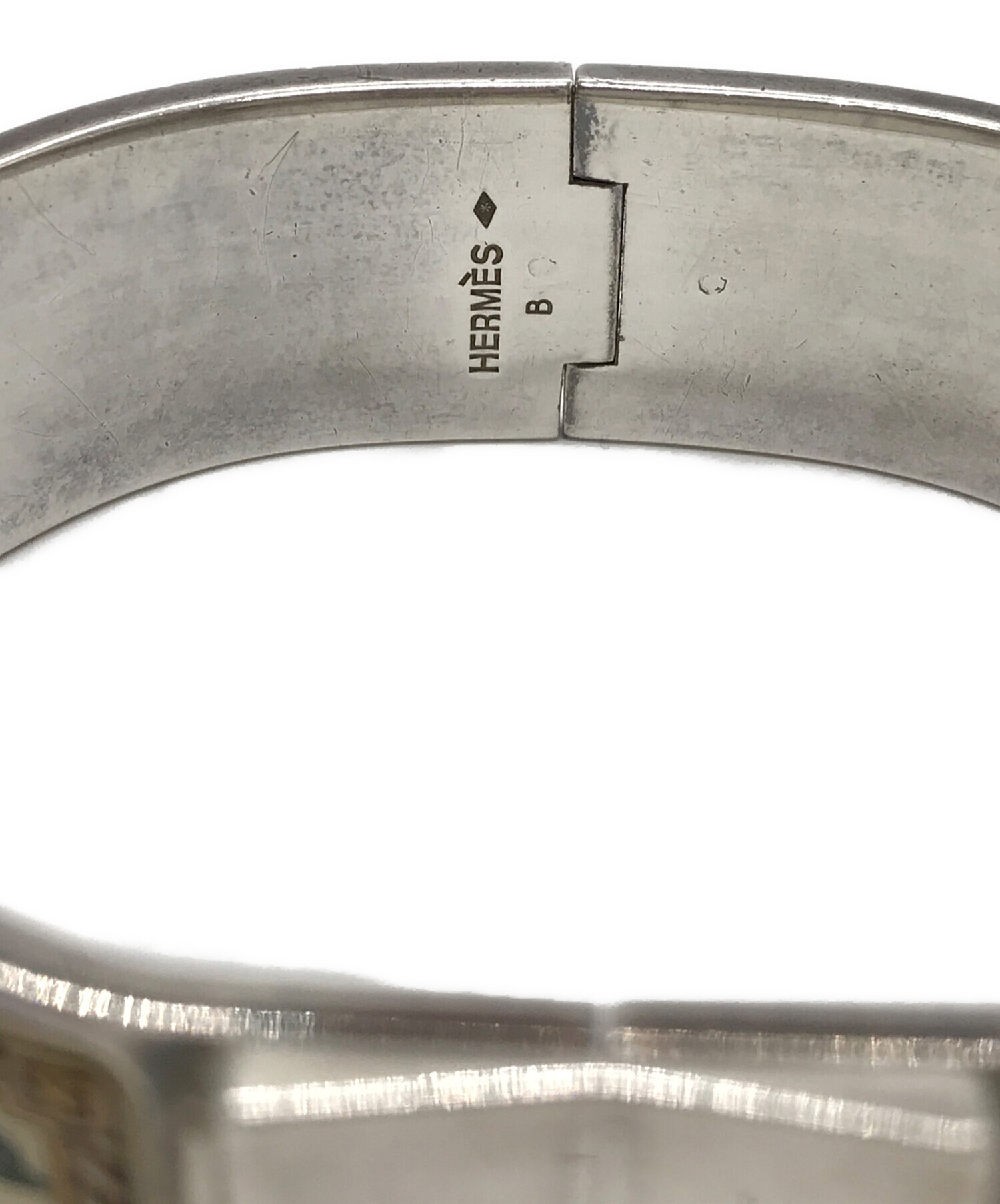 中古・古着通販】HERMES (エルメス) エマイユGM シルバー×ベージュ