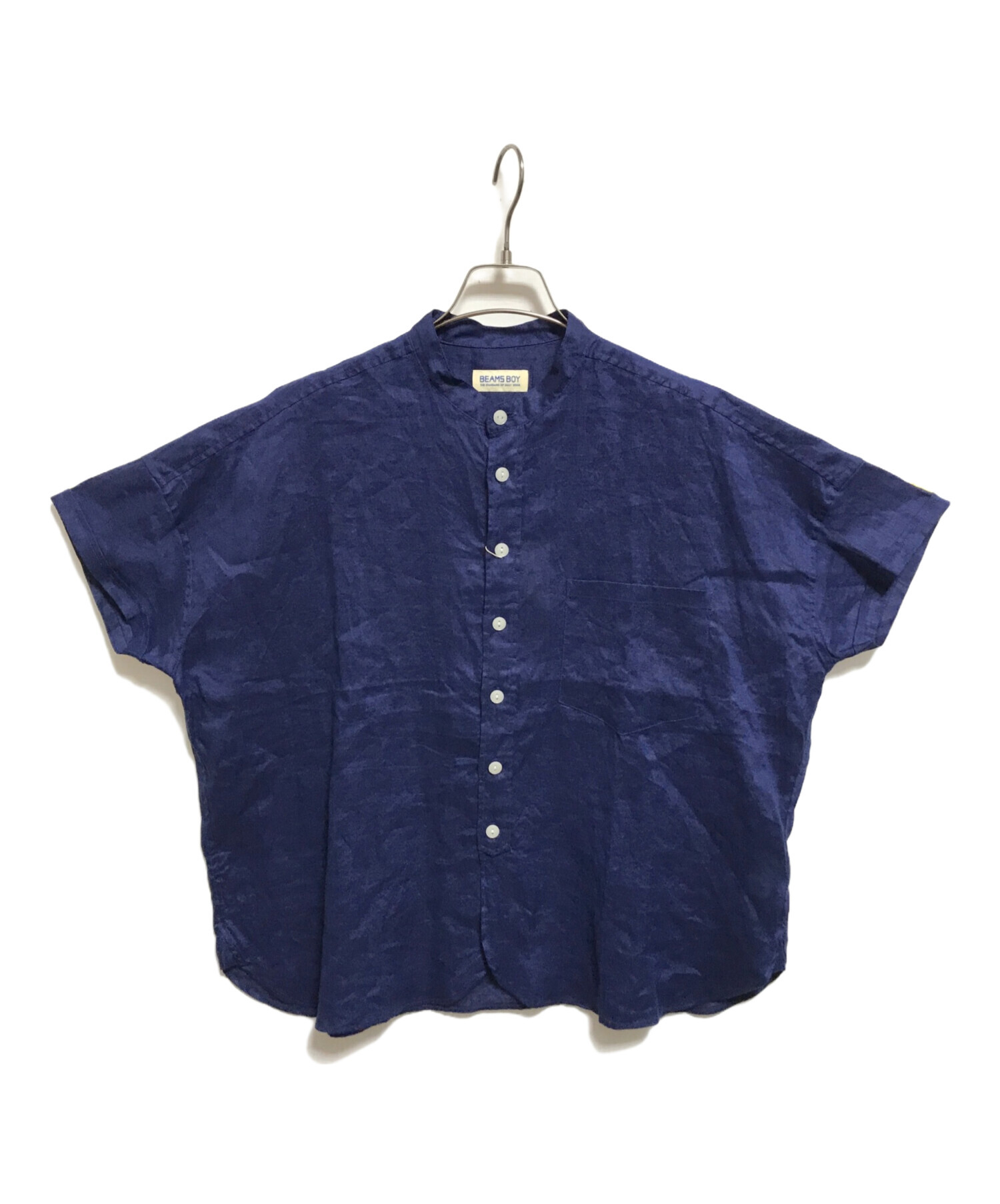 中古・古着通販】BEAMS BOY (ビームスボーイ) リネンシャツ ブルー 