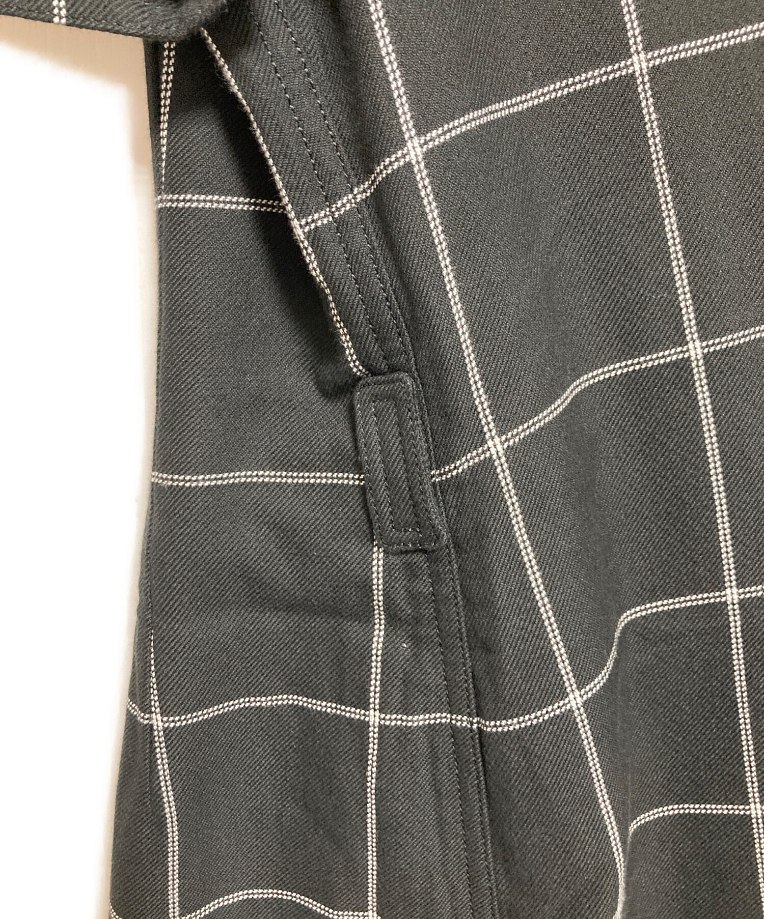 中古・古着通販】courreges (クレージュ) ブラウスワンピース ブラック